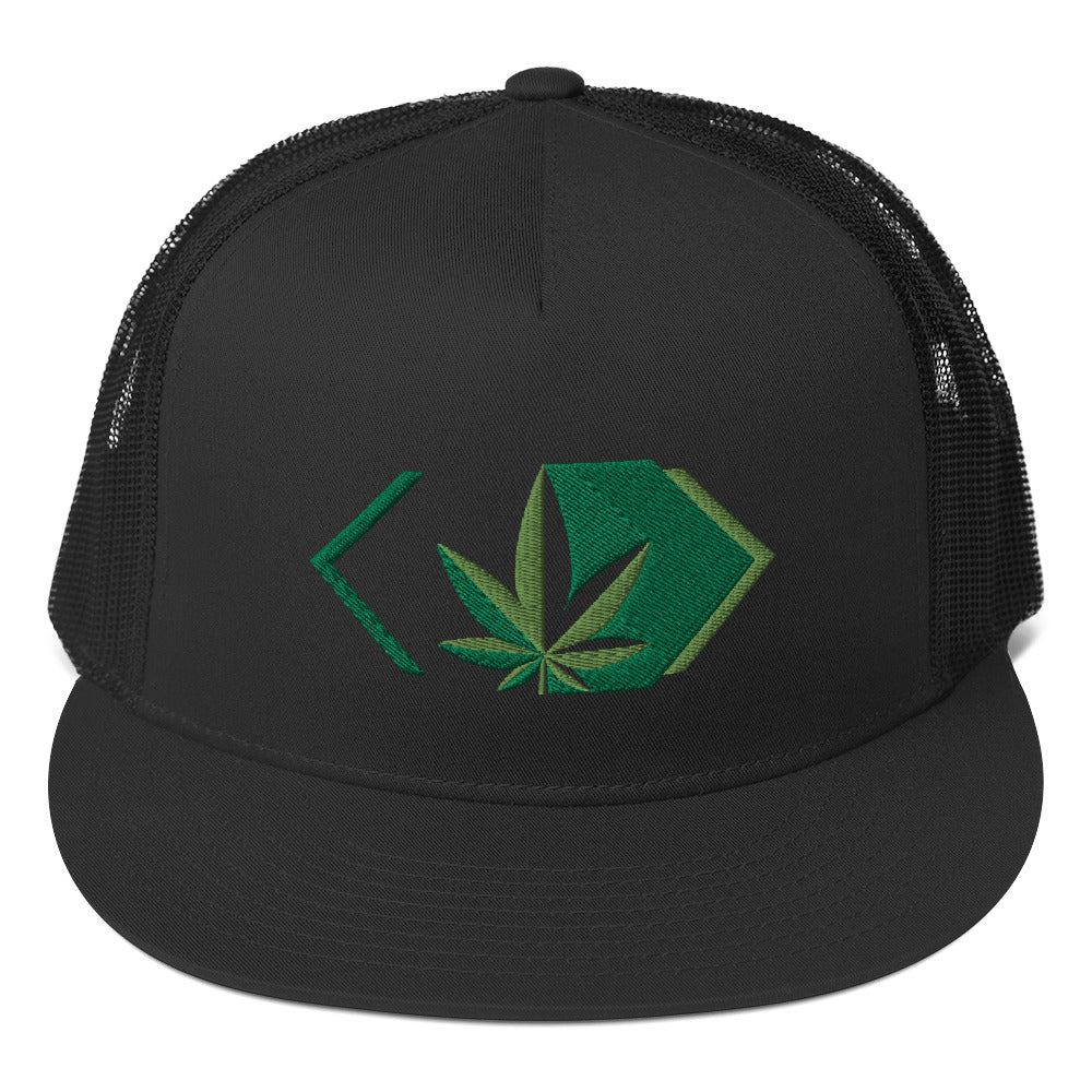 <Weed> Trucker Cap