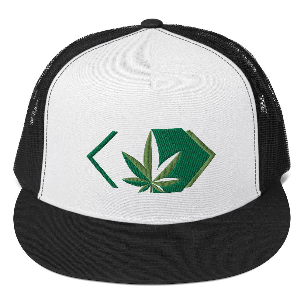 <Weed> Trucker Cap