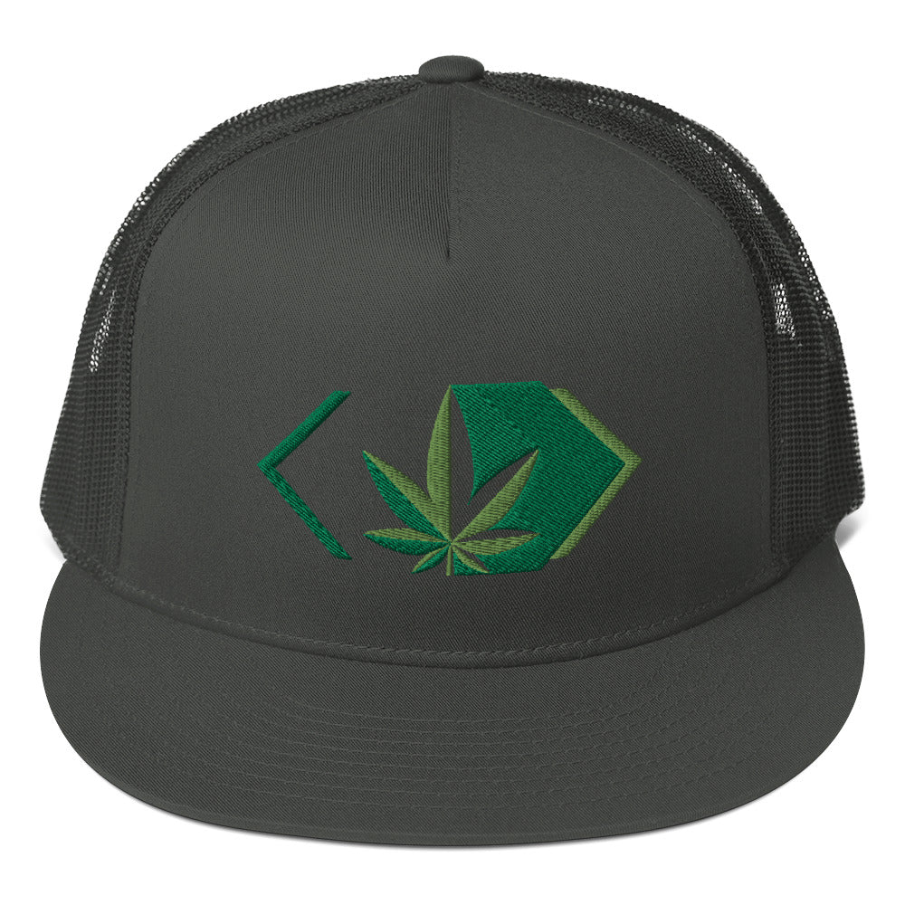 <Weed> Trucker Cap
