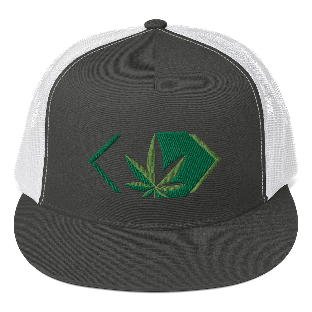 <Weed> Trucker Cap