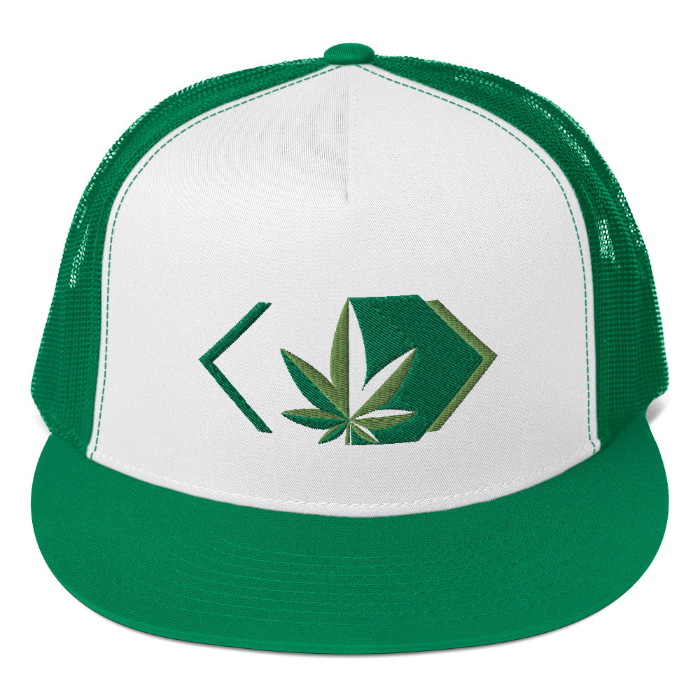 <Weed> Trucker Cap
