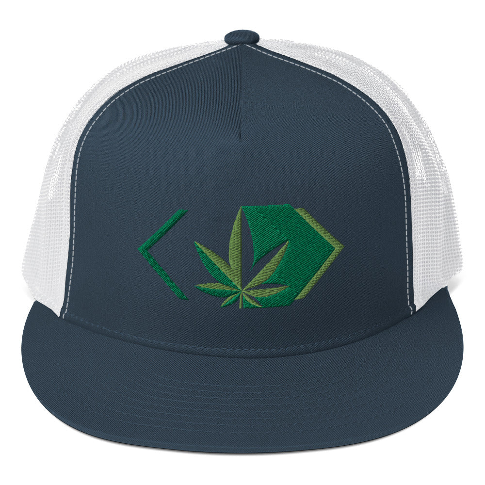 <Weed> Trucker Cap