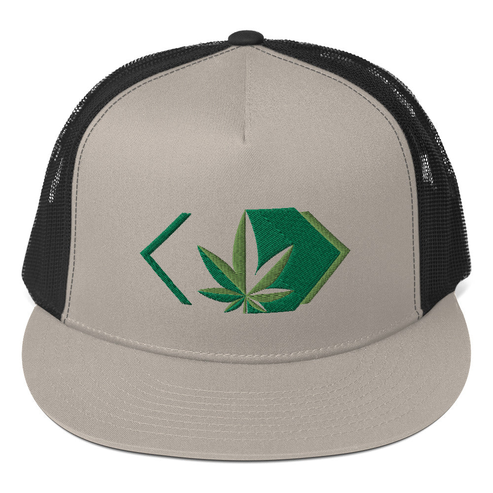 <Weed> Trucker Cap