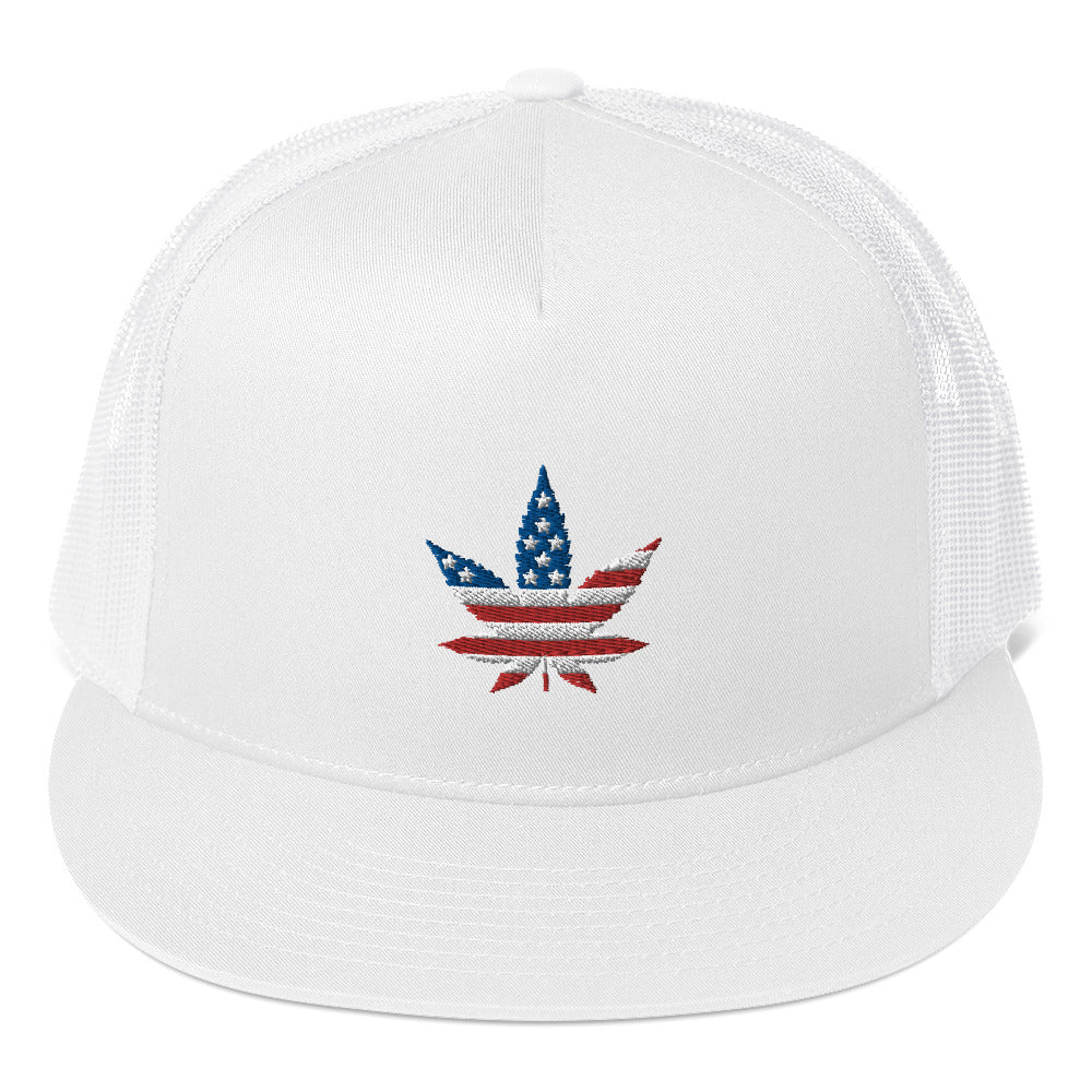 American Pothead Trucker Cap