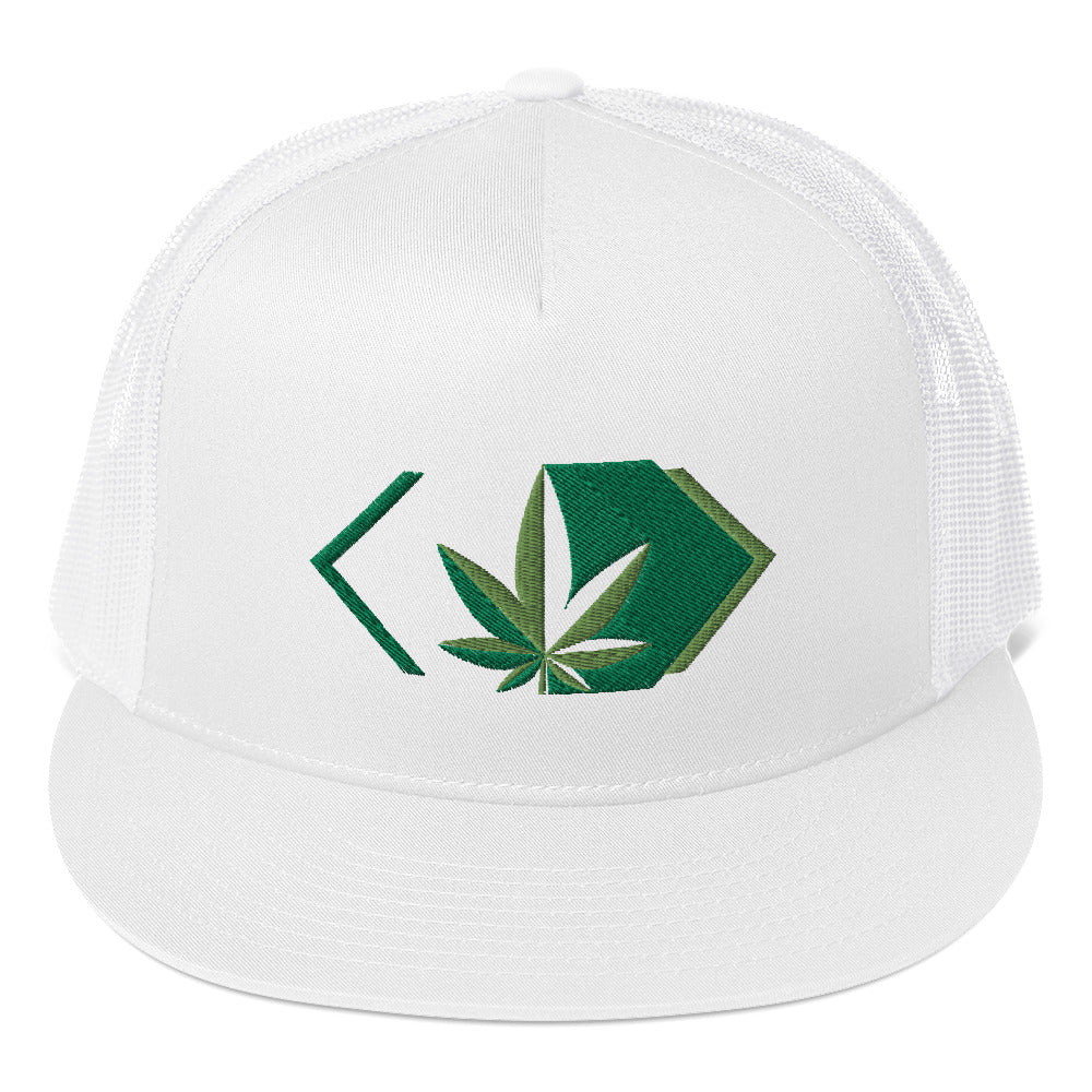 <Weed> Trucker Cap