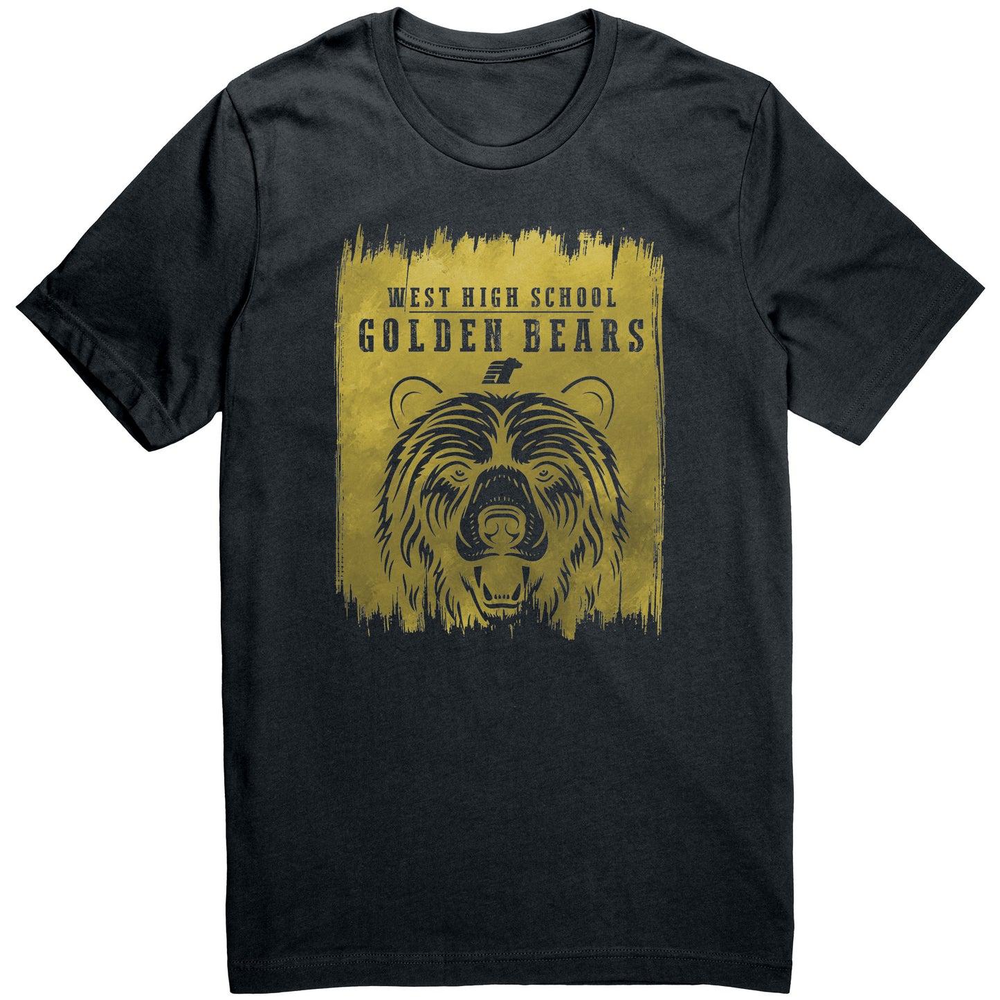 BWHS Unisex Graphic Tee - Golden Bears Swipe