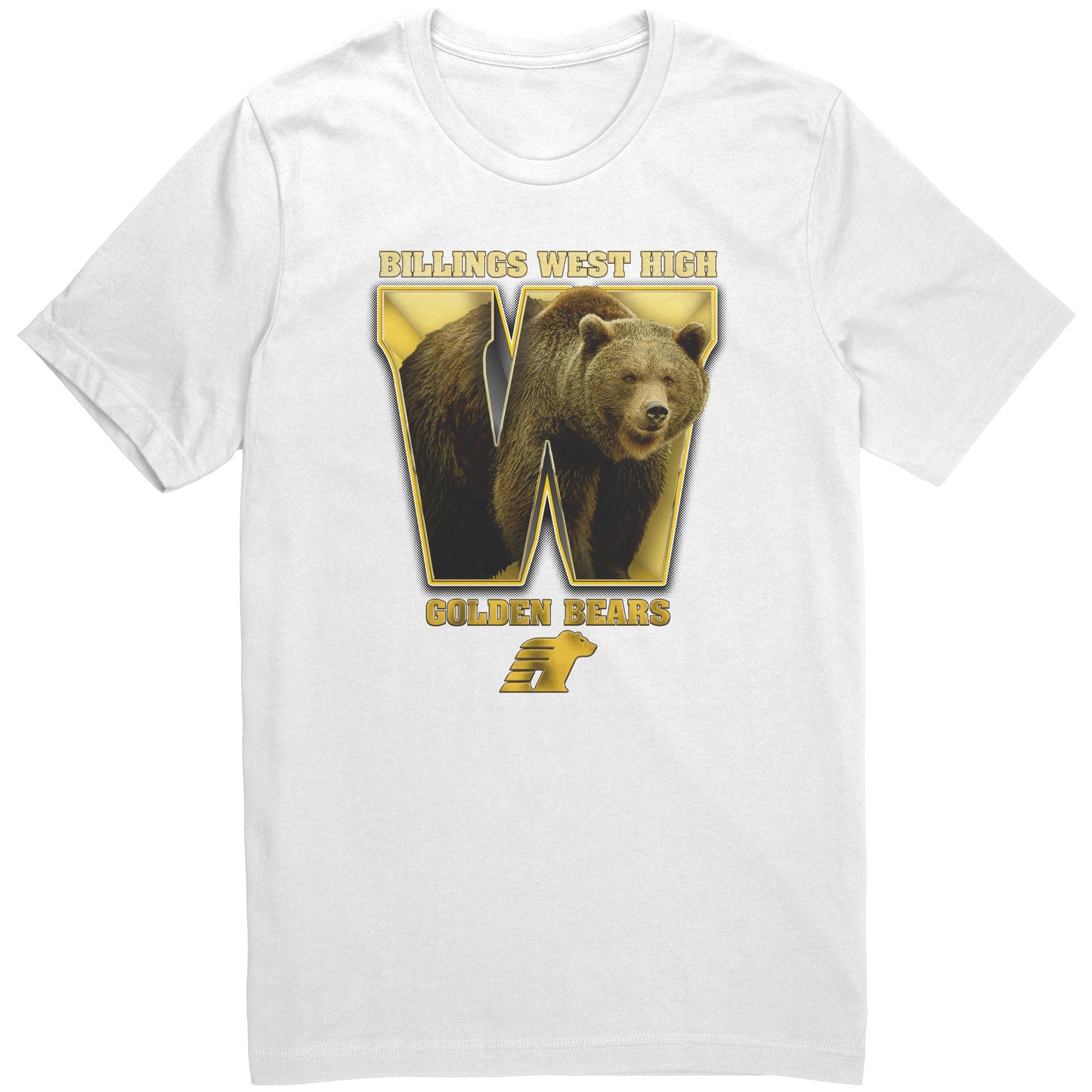 BWHS Unisex Graphic Tee - Golden Bears Inside