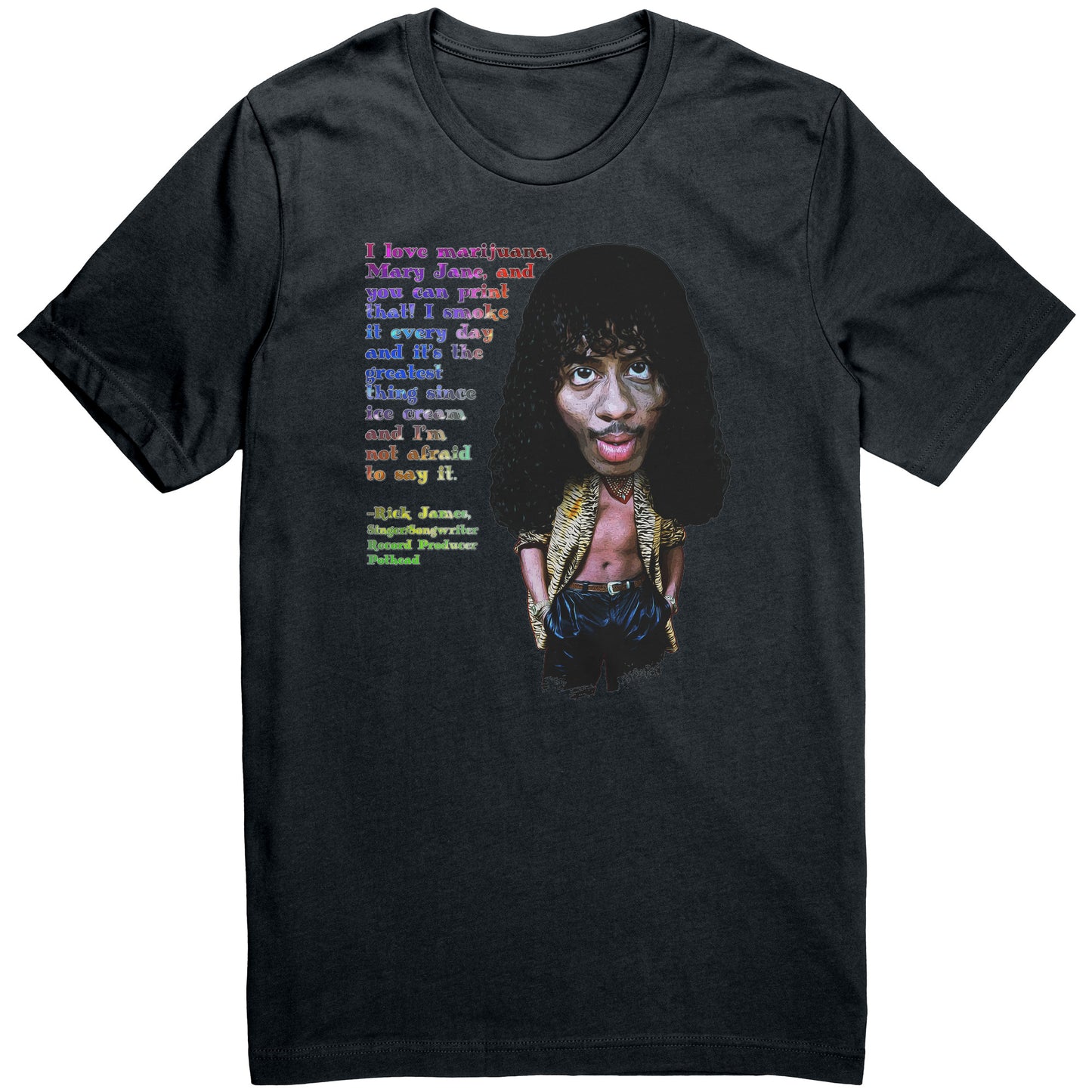 Famous Cannabis Quotes - Rick James