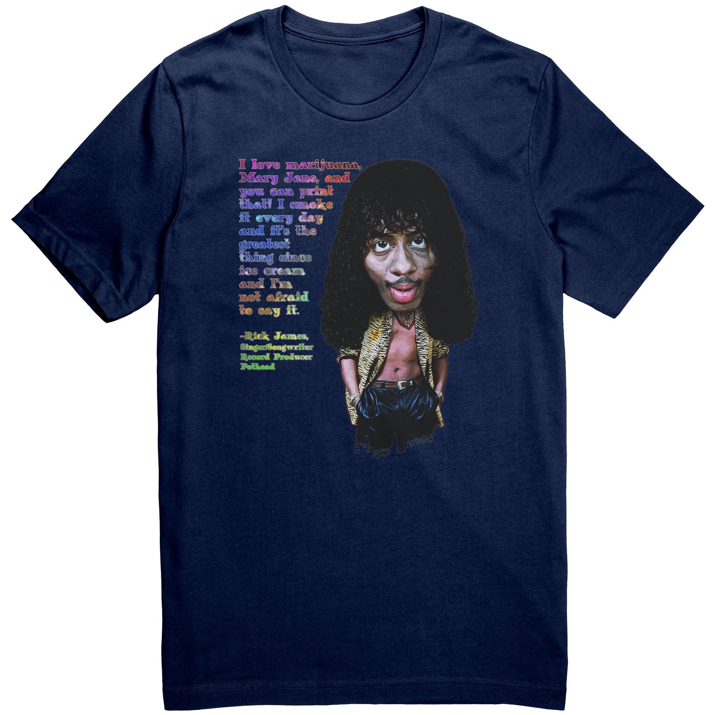 Famous Cannabis Quotes - Rick James