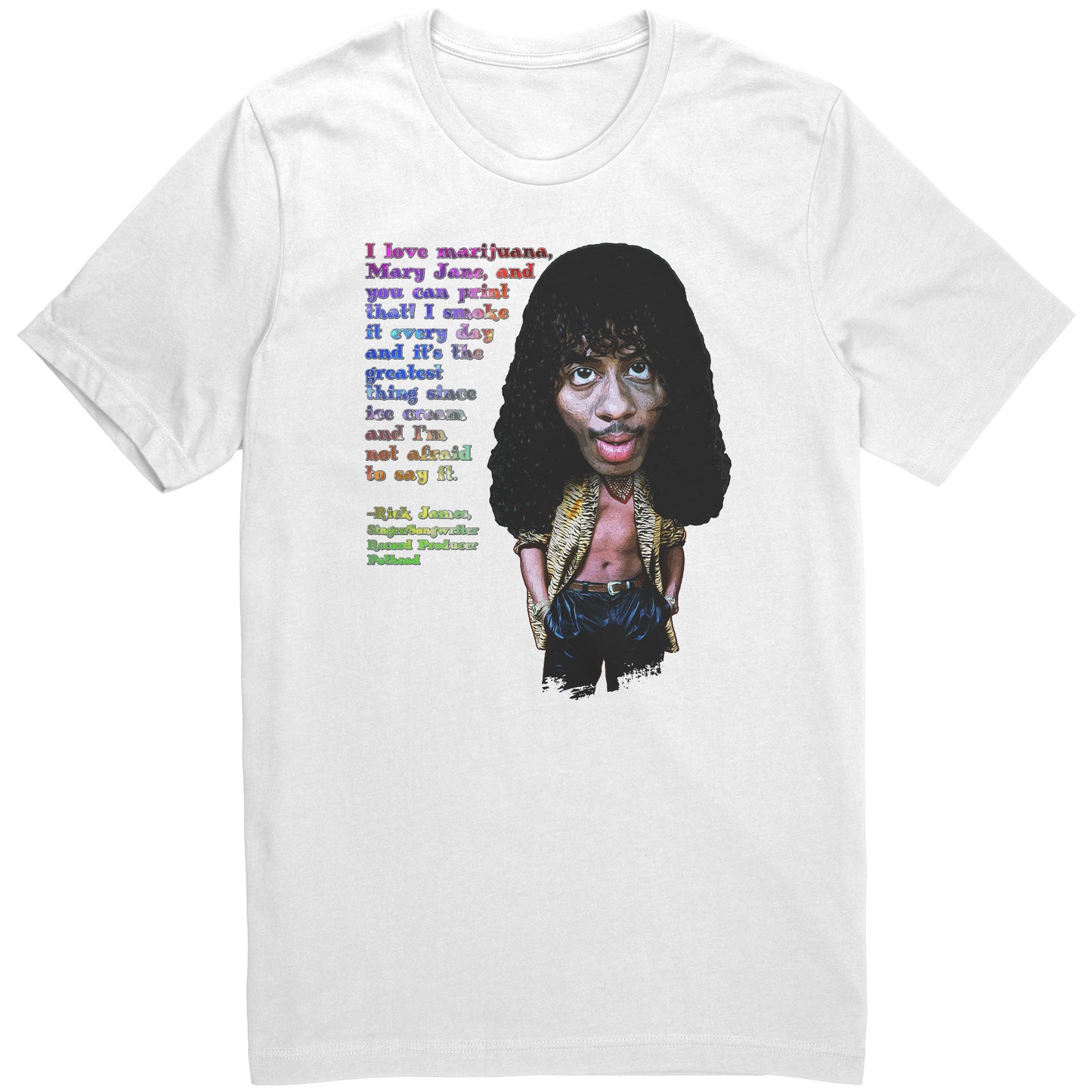 Famous Cannabis Quotes - Rick James