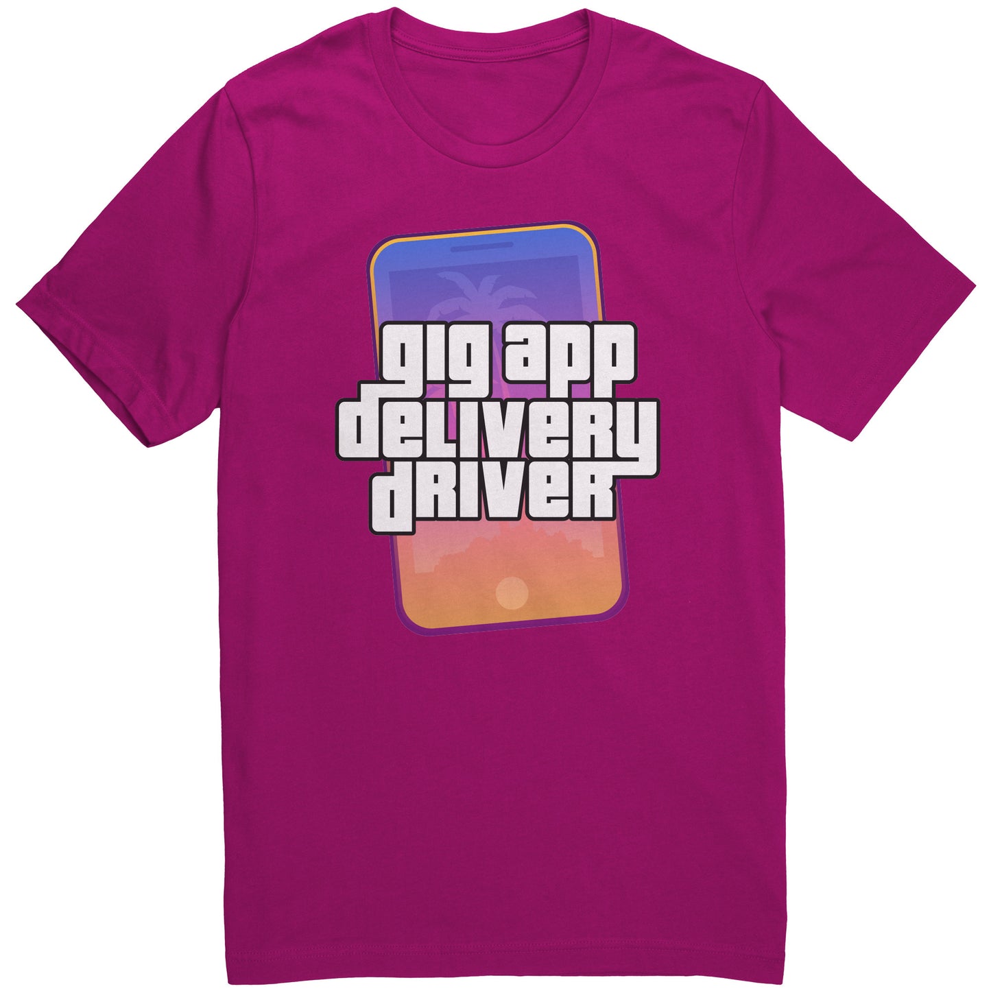 GADD - Gig App Delivery Driver Video Game Parody Logo Graphic Tee
