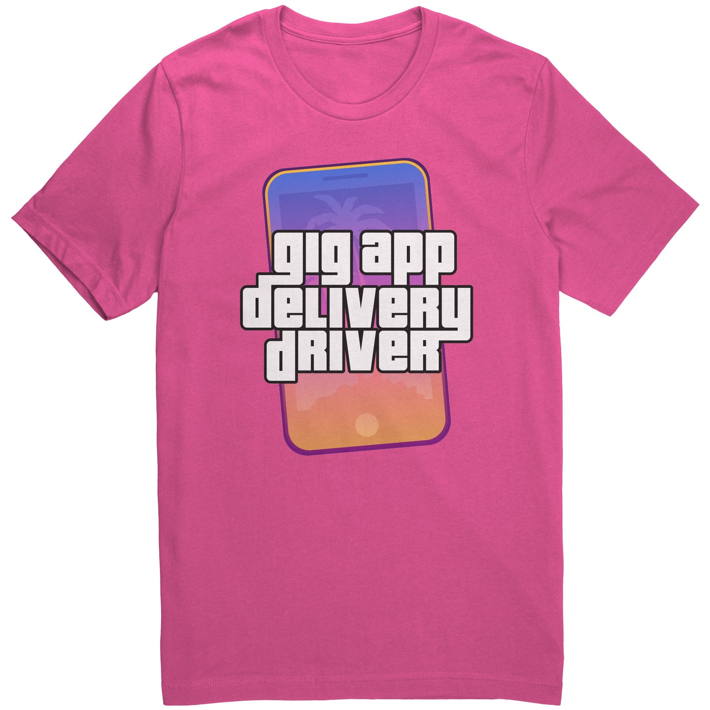 GADD - Gig App Delivery Driver Video Game Parody Logo Graphic Tee