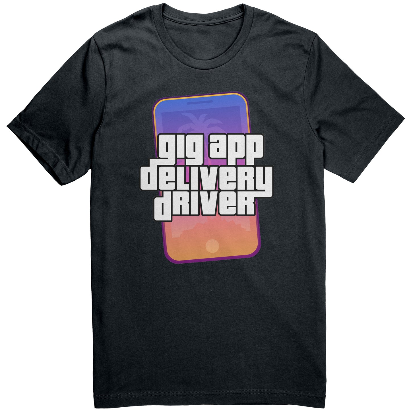 GADD - Gig App Delivery Driver Video Game Parody Logo Graphic Tee