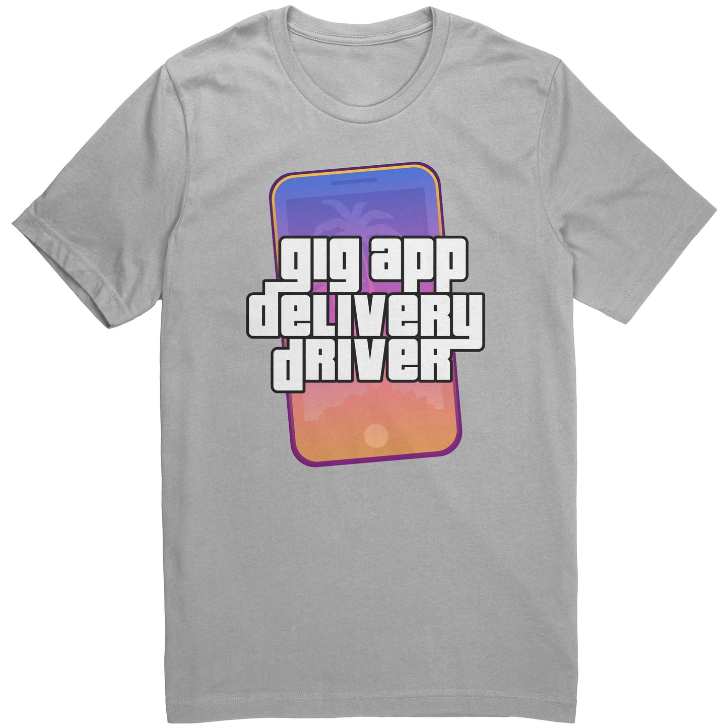 GADD - Gig App Delivery Driver Video Game Parody Logo Graphic Tee