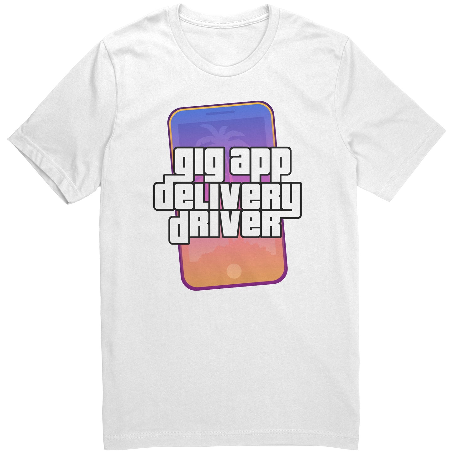 GADD - Gig App Delivery Driver Video Game Parody Logo Graphic Tee