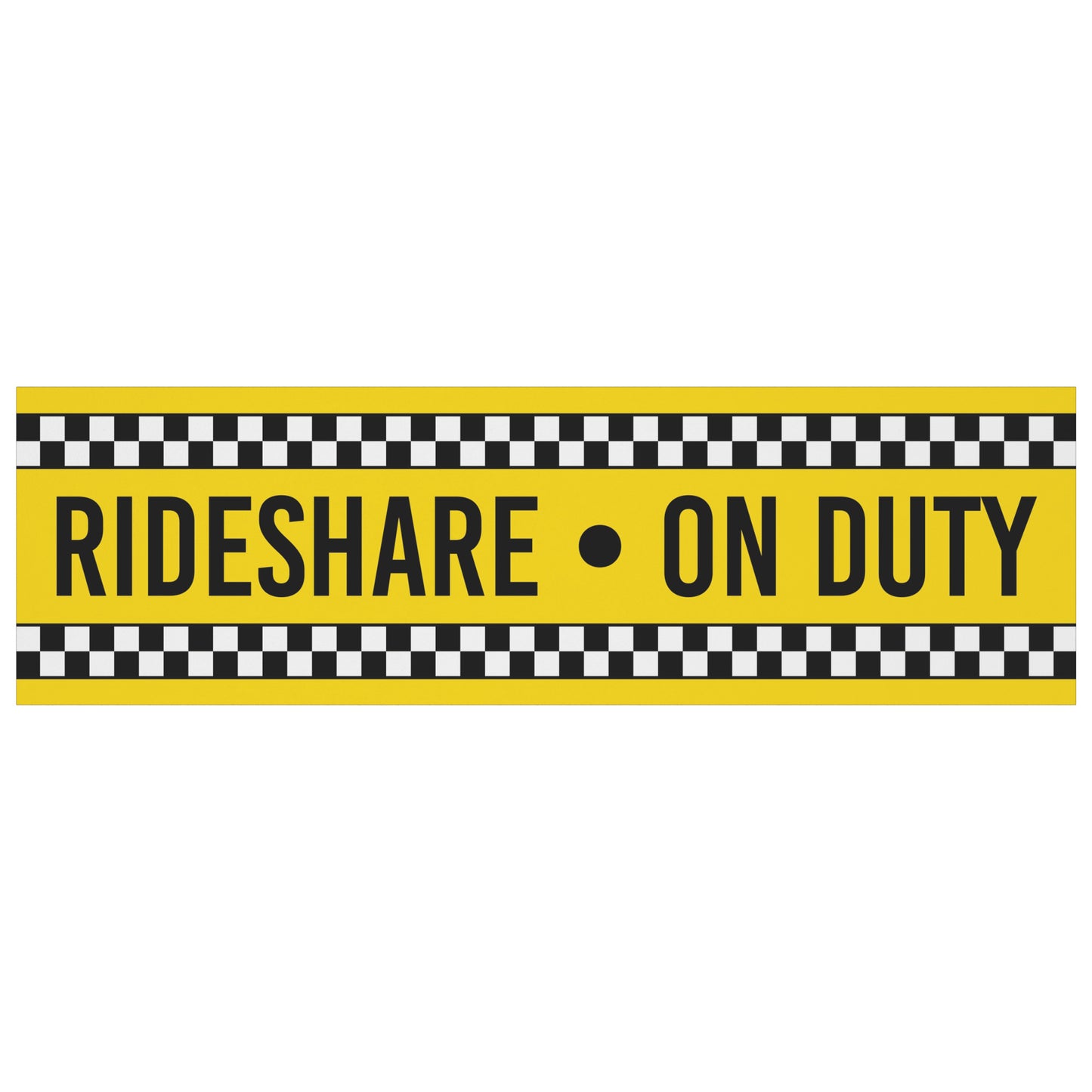 Rideshare On Duty Magnet