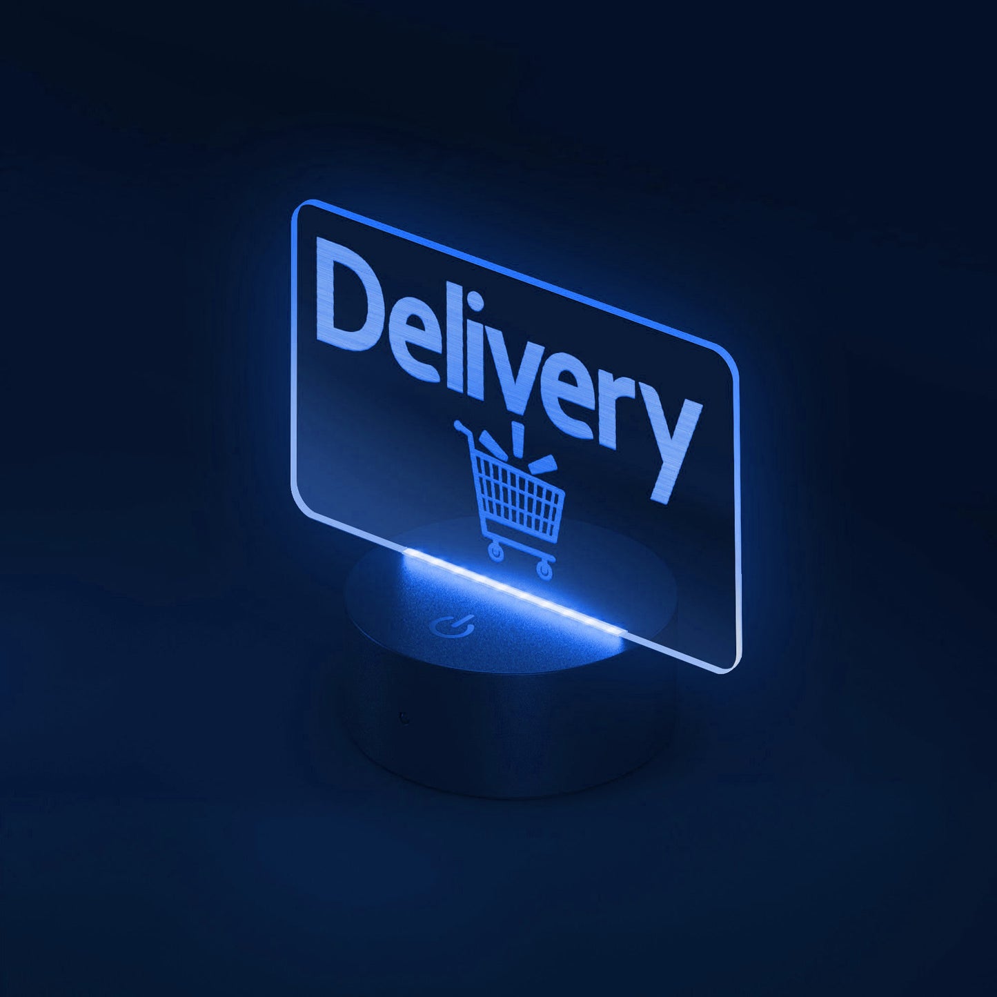 Shop and Deliver LED Sign