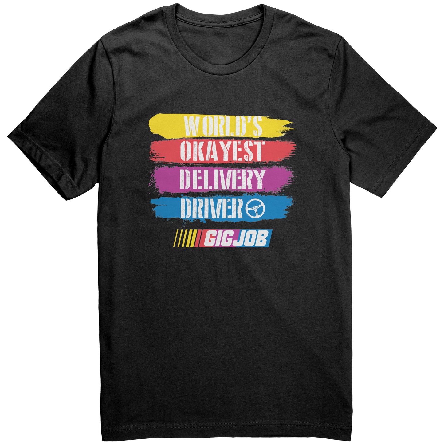 World's Okayest Delivery Driver Graphic Tee