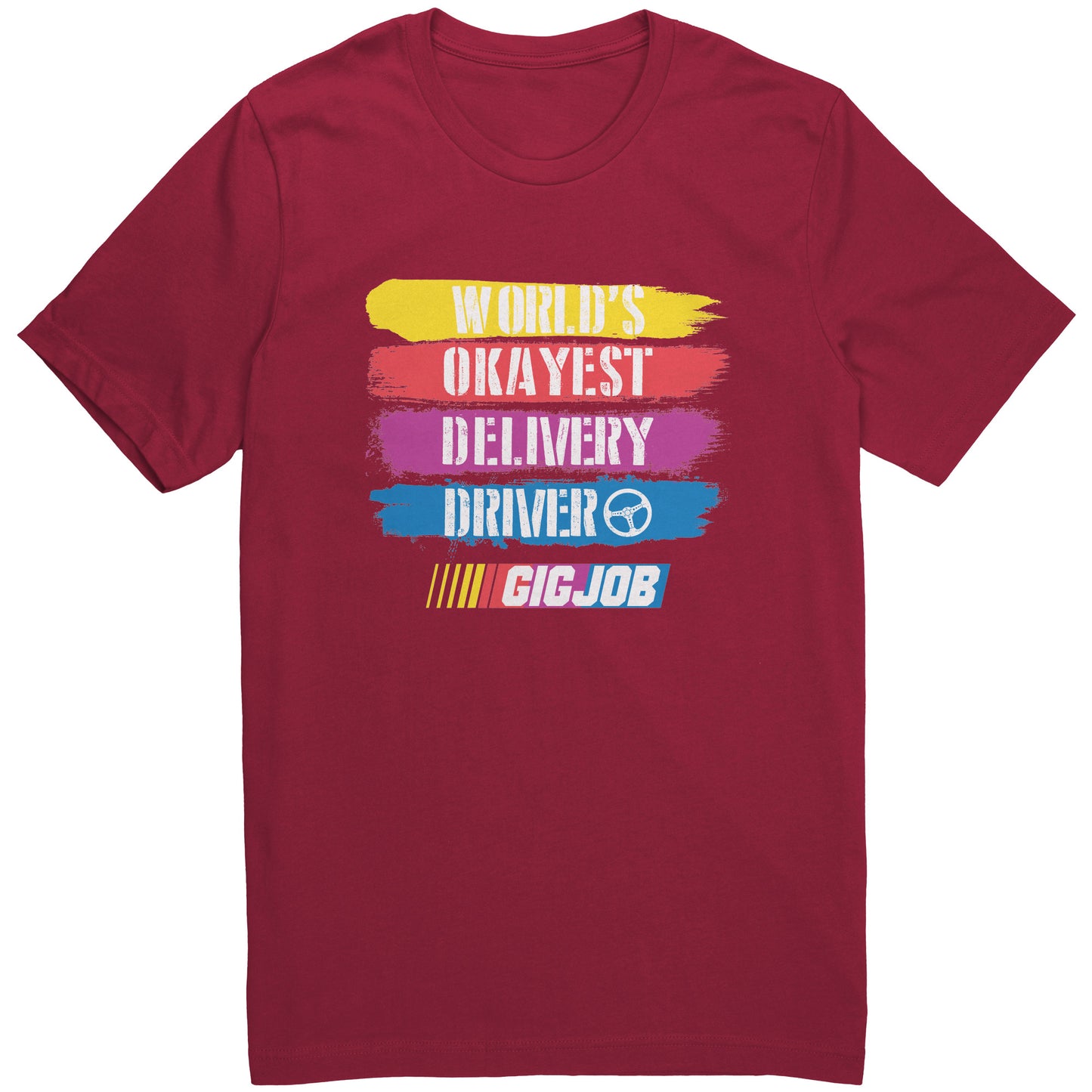 World's Okayest Delivery Driver Graphic Tee