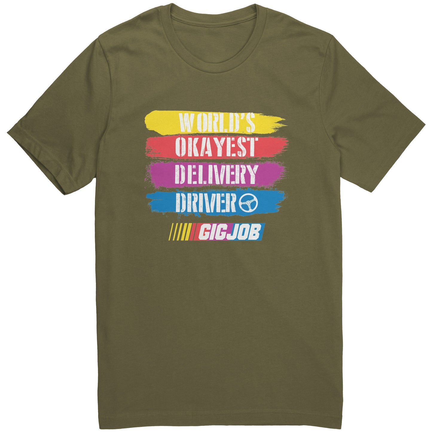 World's Okayest Delivery Driver Graphic Tee