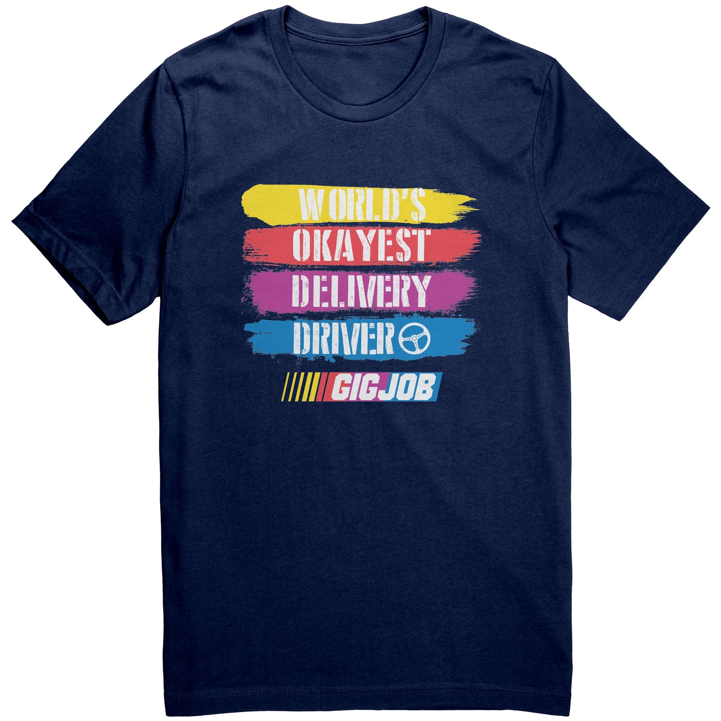 World's Okayest Delivery Driver Graphic Tee