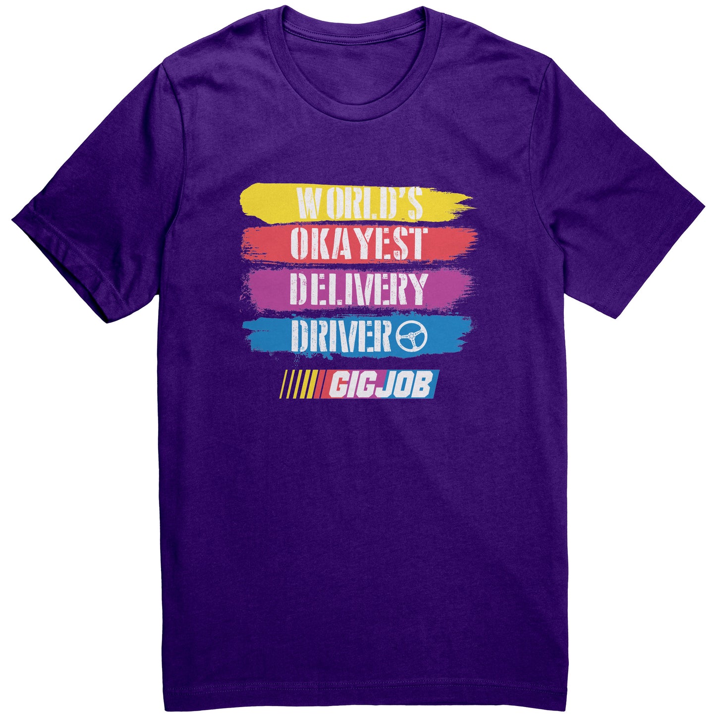 World's Okayest Delivery Driver Graphic Tee
