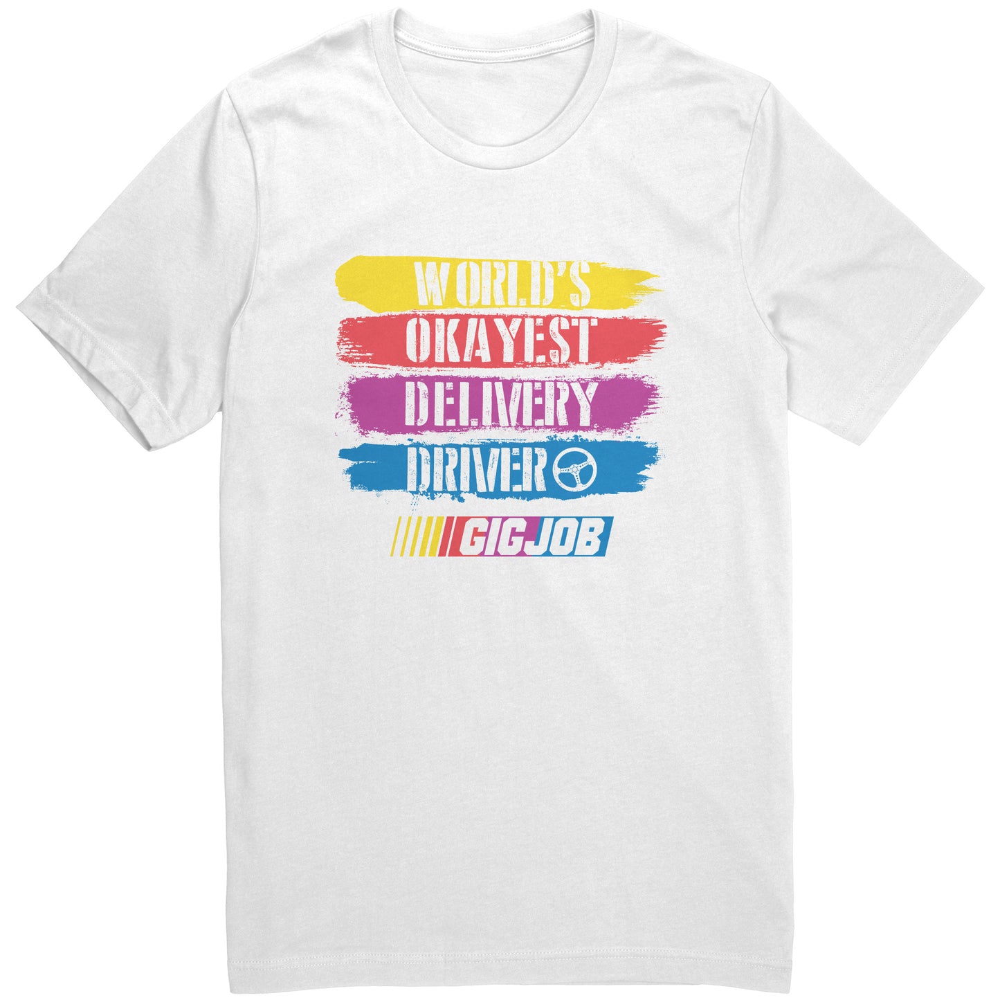 World's Okayest Delivery Driver Graphic Tee