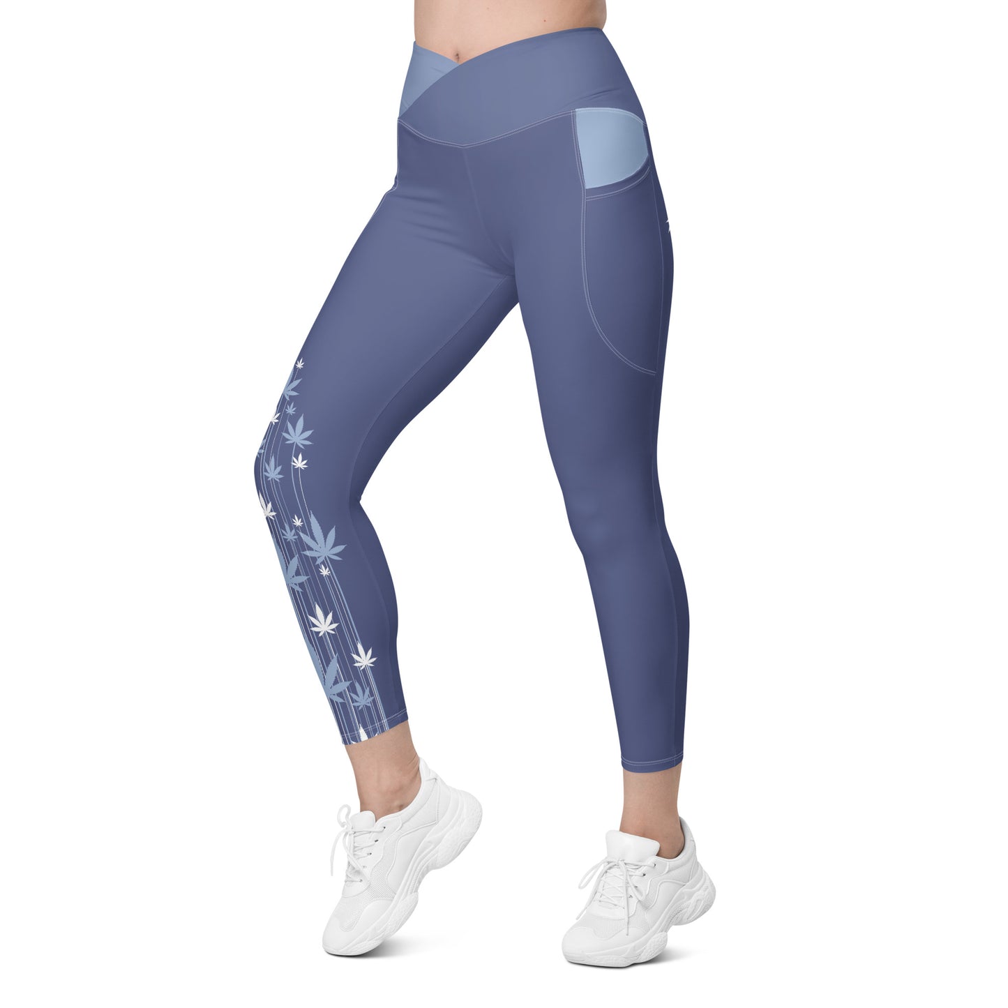 Tranquil Crossover Leggings with Pockets