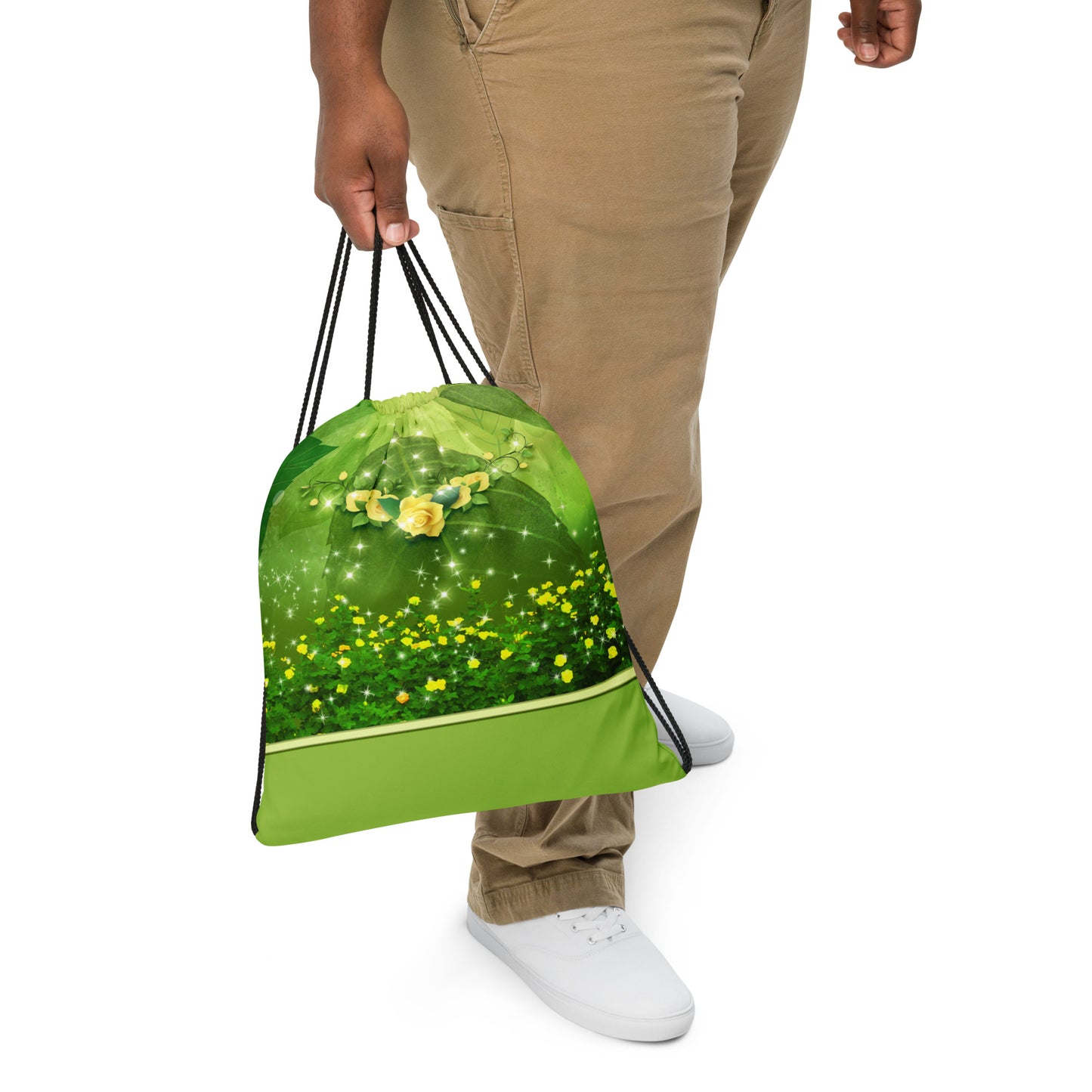 Pajamgeries Drawstring Overnight Bag - Pixie