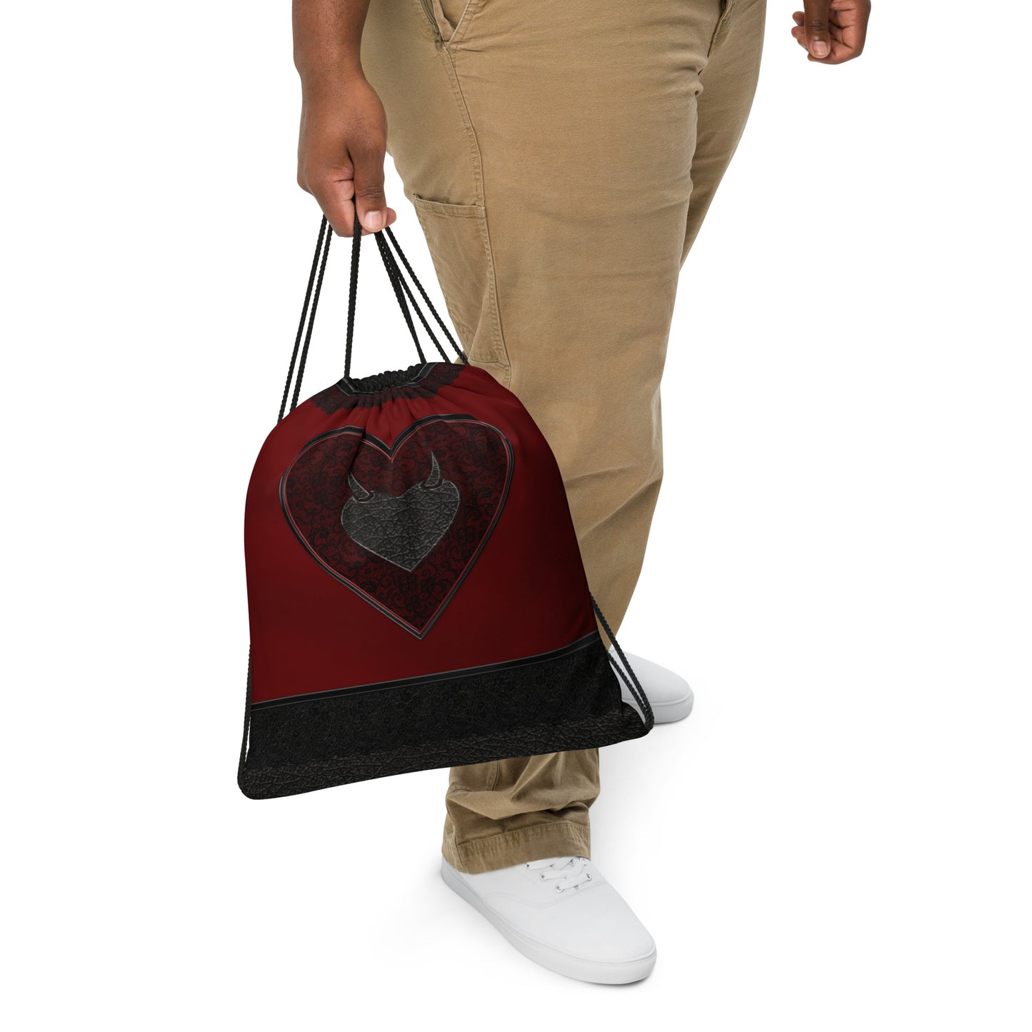 Pajamgeries Drawstring Overnight Bag - Bad Girl