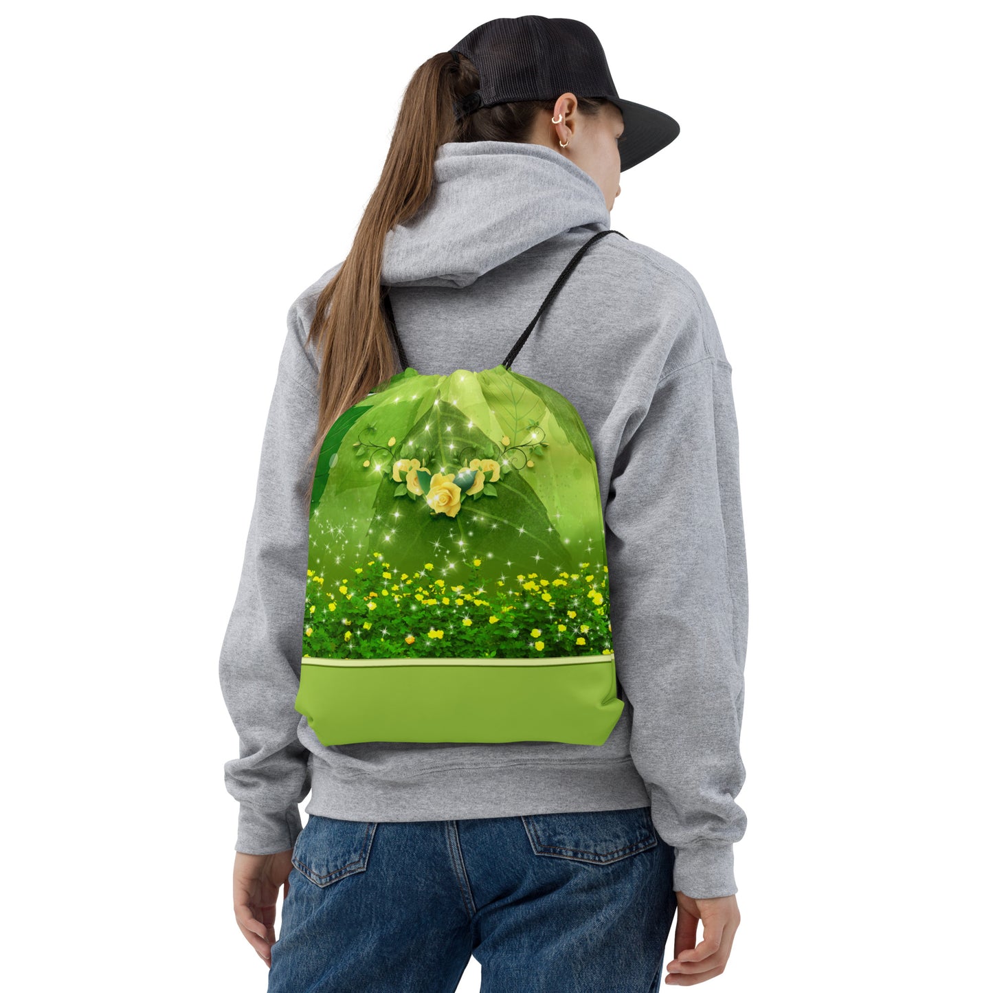 Pajamgeries Drawstring Overnight Bag - Pixie