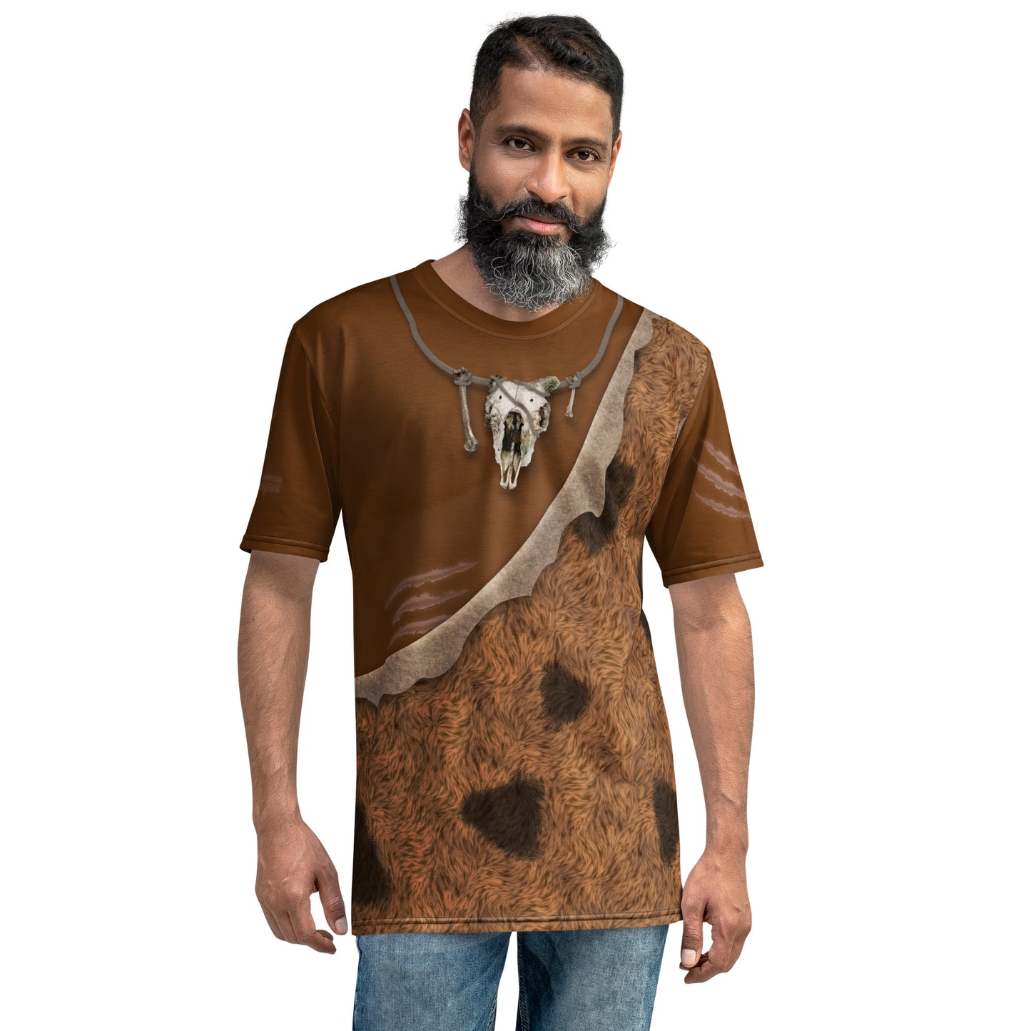 Pajamgeries Men's T-shirt - Caveman - Canela