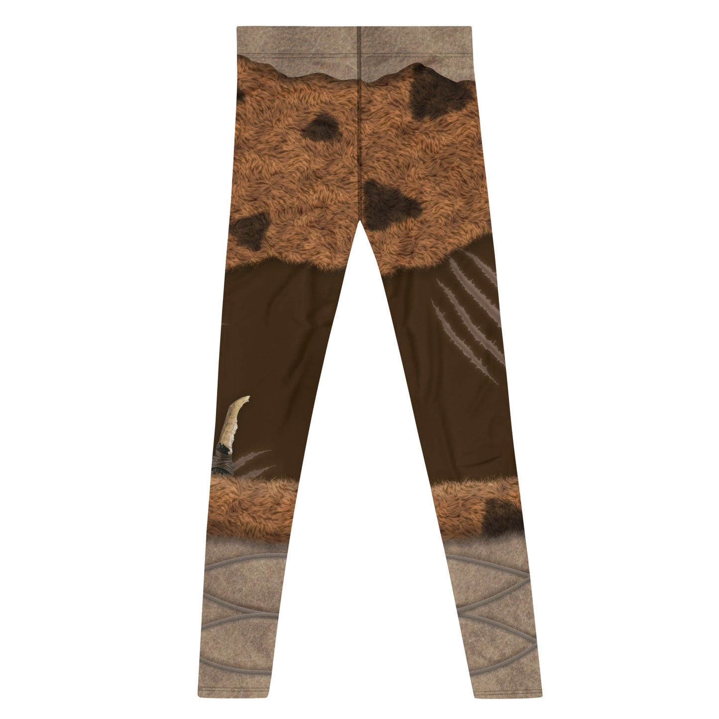 Pajamgeries Men's Leggings - Caveman - Ebony