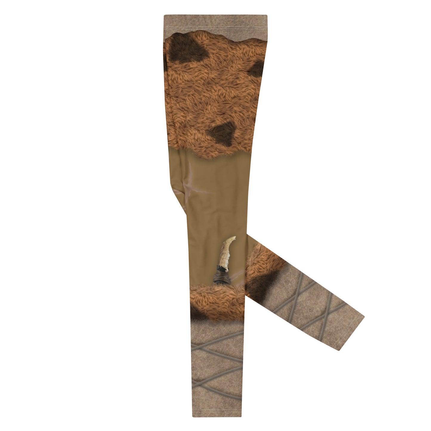 Pajamgeries Men's Leggings - Caveman - Mediterranean