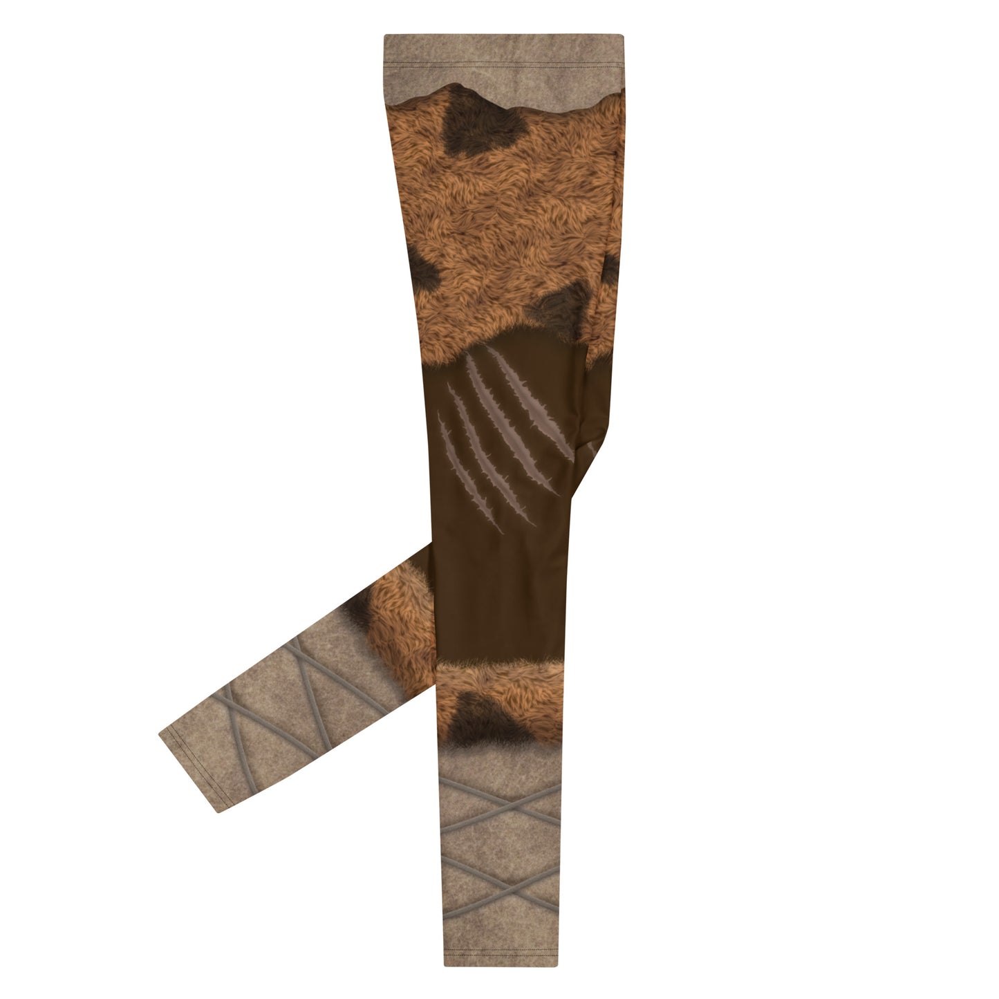 Pajamgeries Men's Leggings - Caveman - Ebony