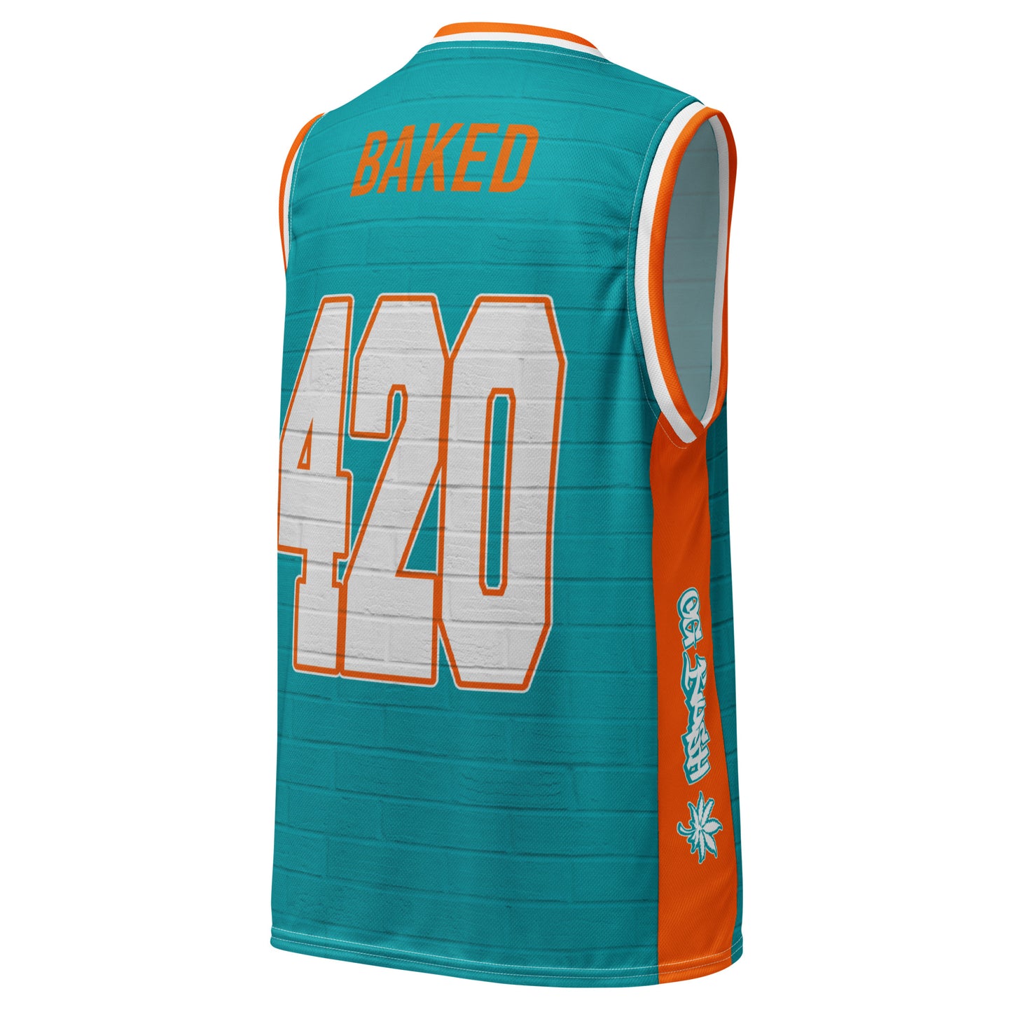 OG Kush Recycled Unisex Basketball Jersey