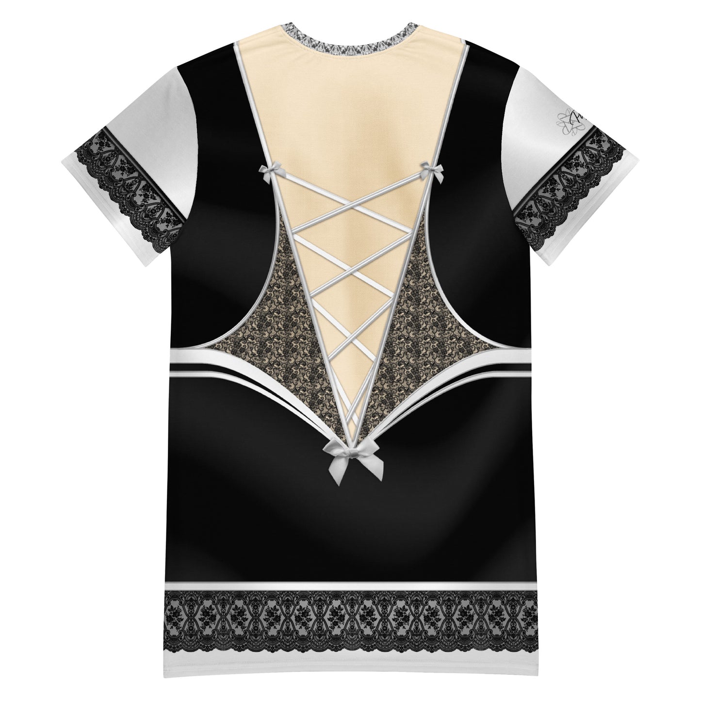 Pajamgeries T-shirt Dress - French Maid - Hanami