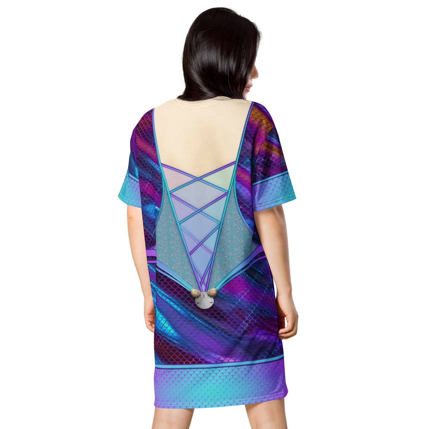 Pajamgeries T-shirt Dress - Mermaid - Hanami