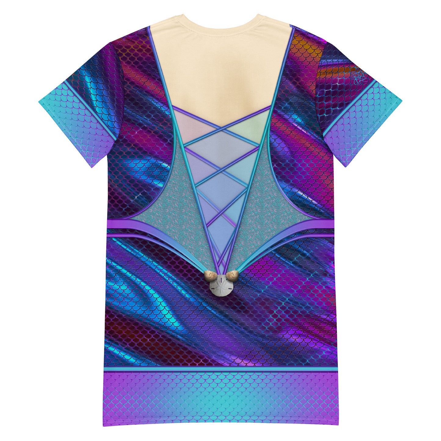 Pajamgeries T-shirt Dress - Mermaid - Hanami