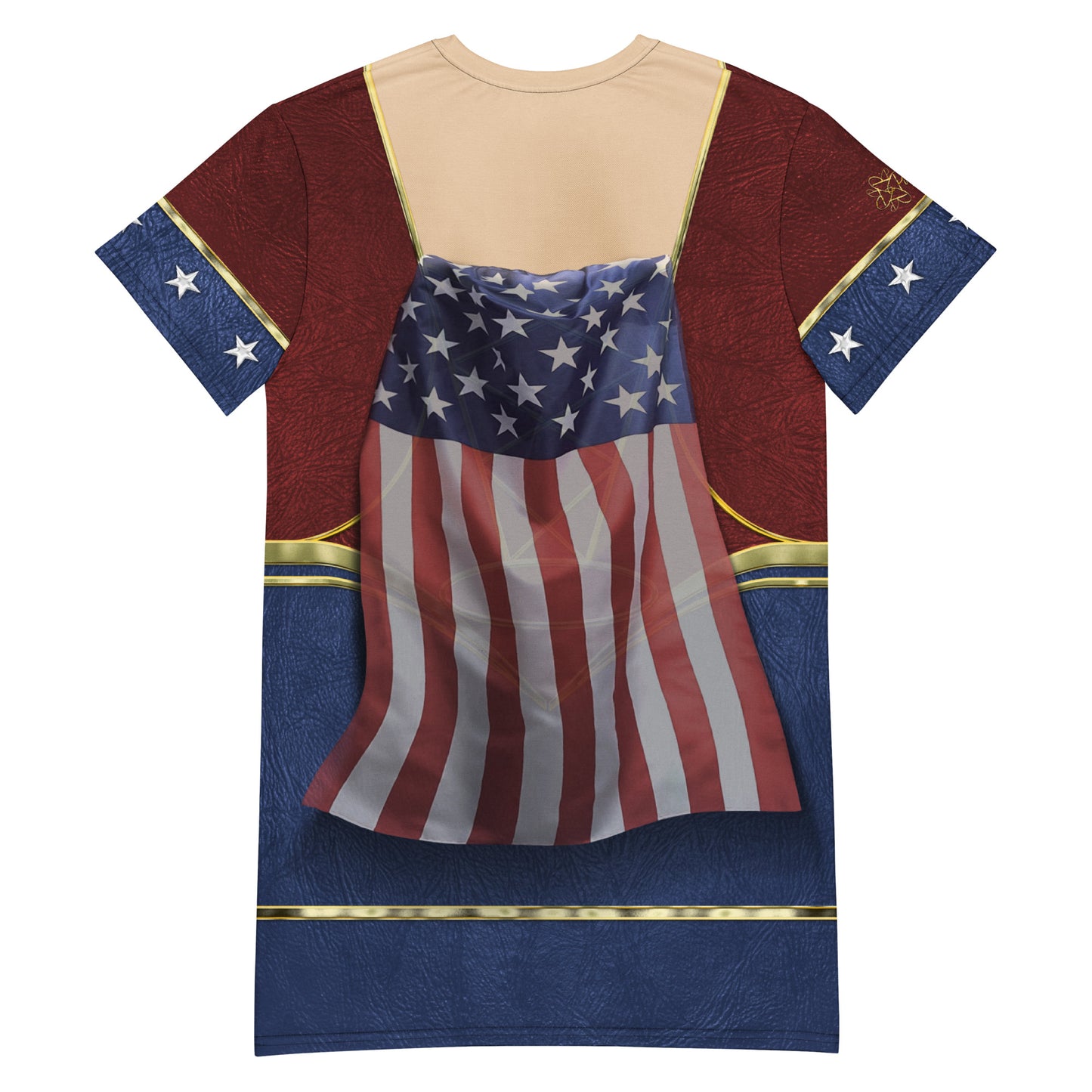 Pajamgeries T-shirt Dress - Super Woman - Ivory