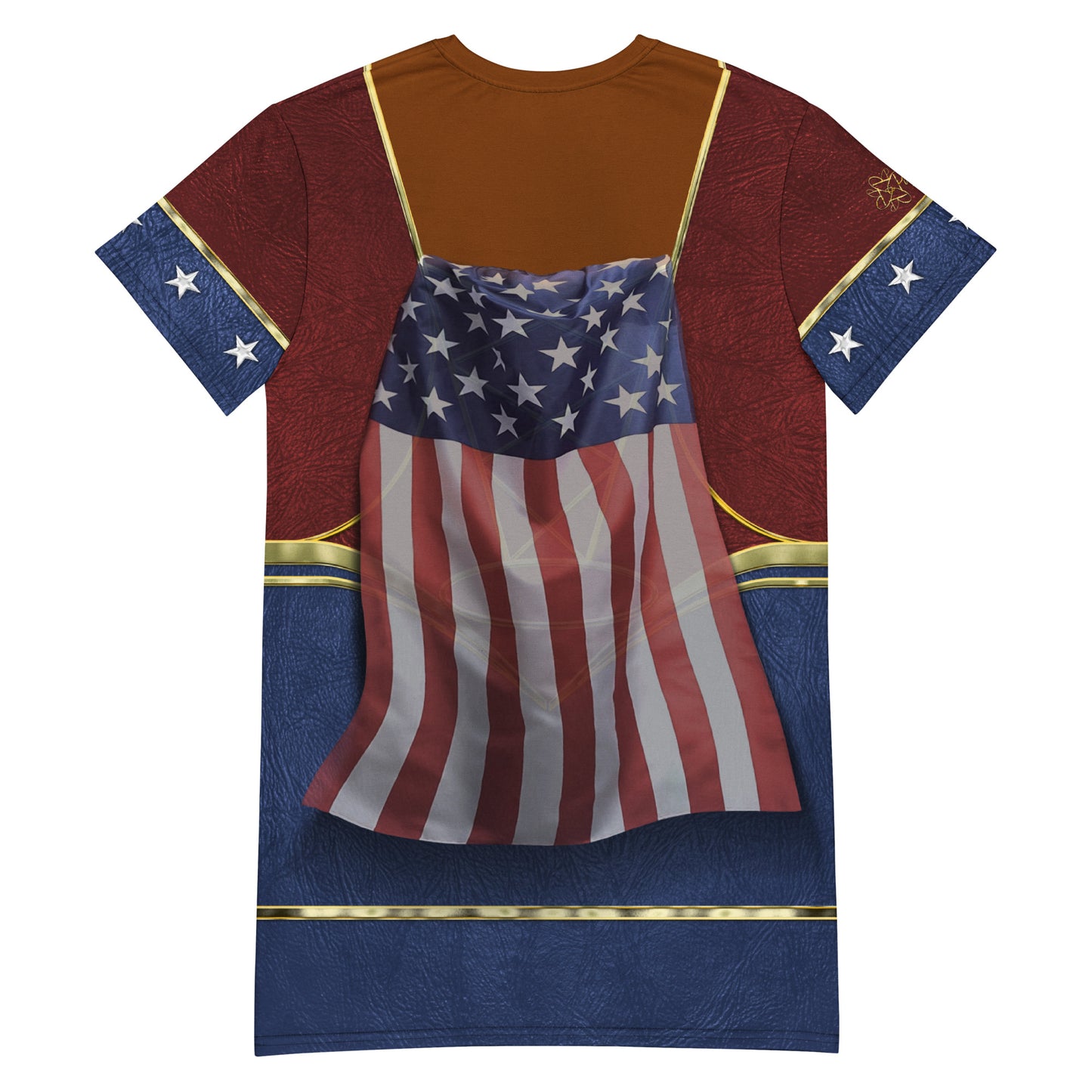 Pajamgeries T-shirt Dress - Super Woman - Canela
