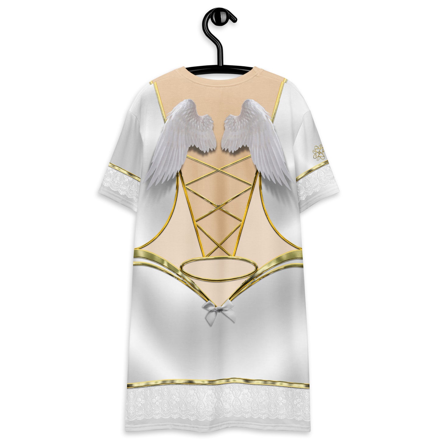 Pajamgeries T-shirt Dress - Good Girl - Ivory