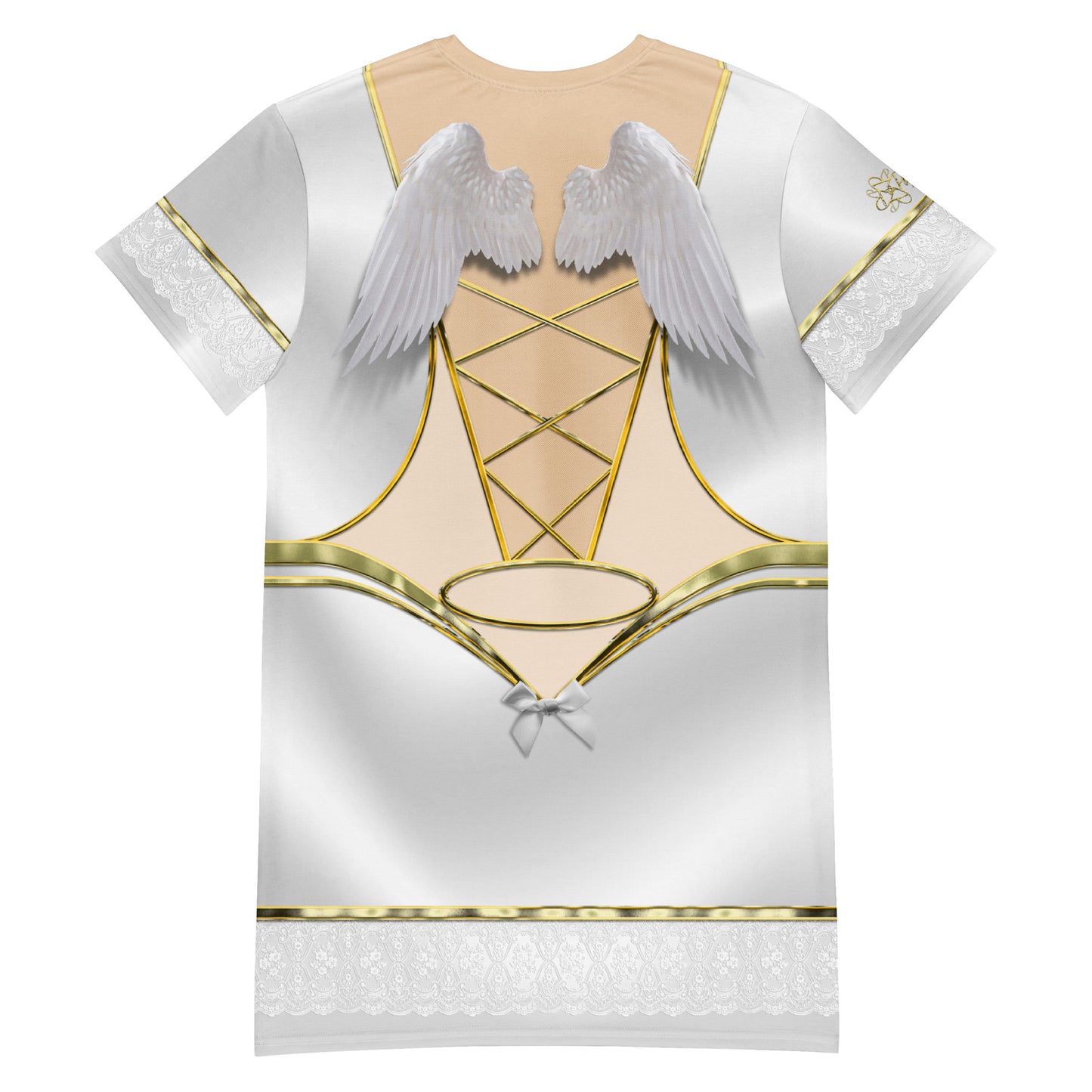 Pajamgeries T-shirt Dress - Good Girl - Ivory