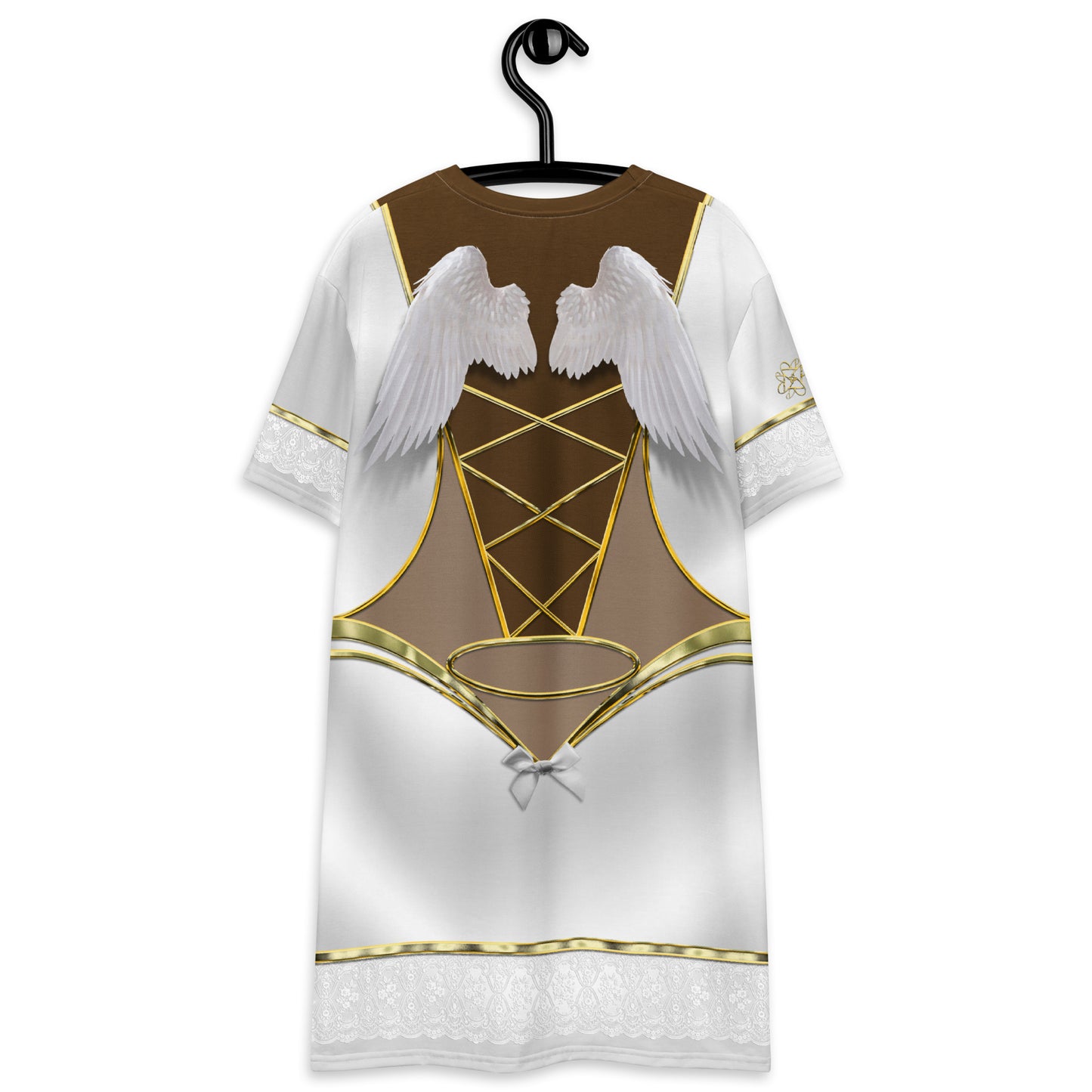 Pajamgeries T-shirt Dress - Good Girl - Ebony