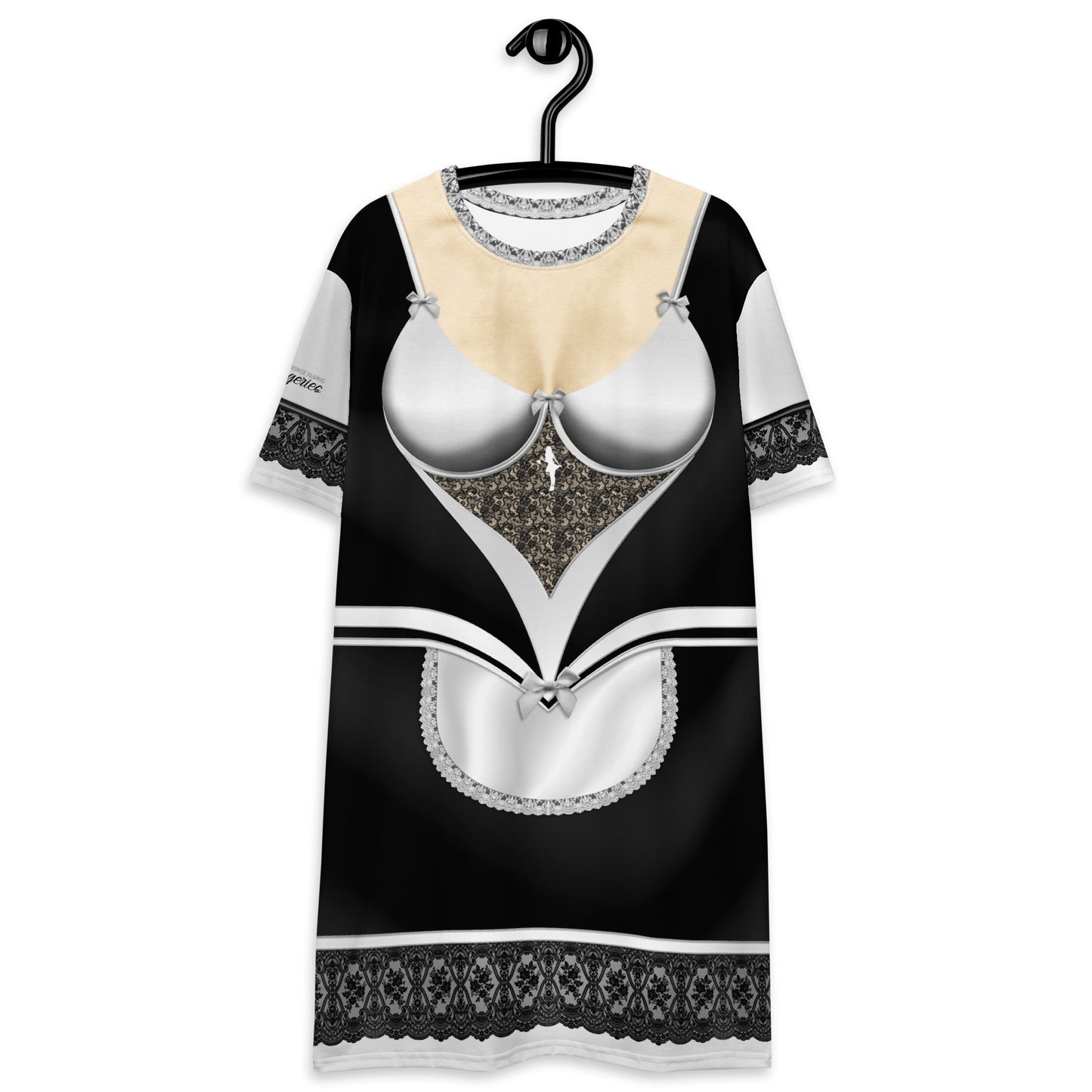 Pajamgeries T-shirt Dress - French Maid - Hanami