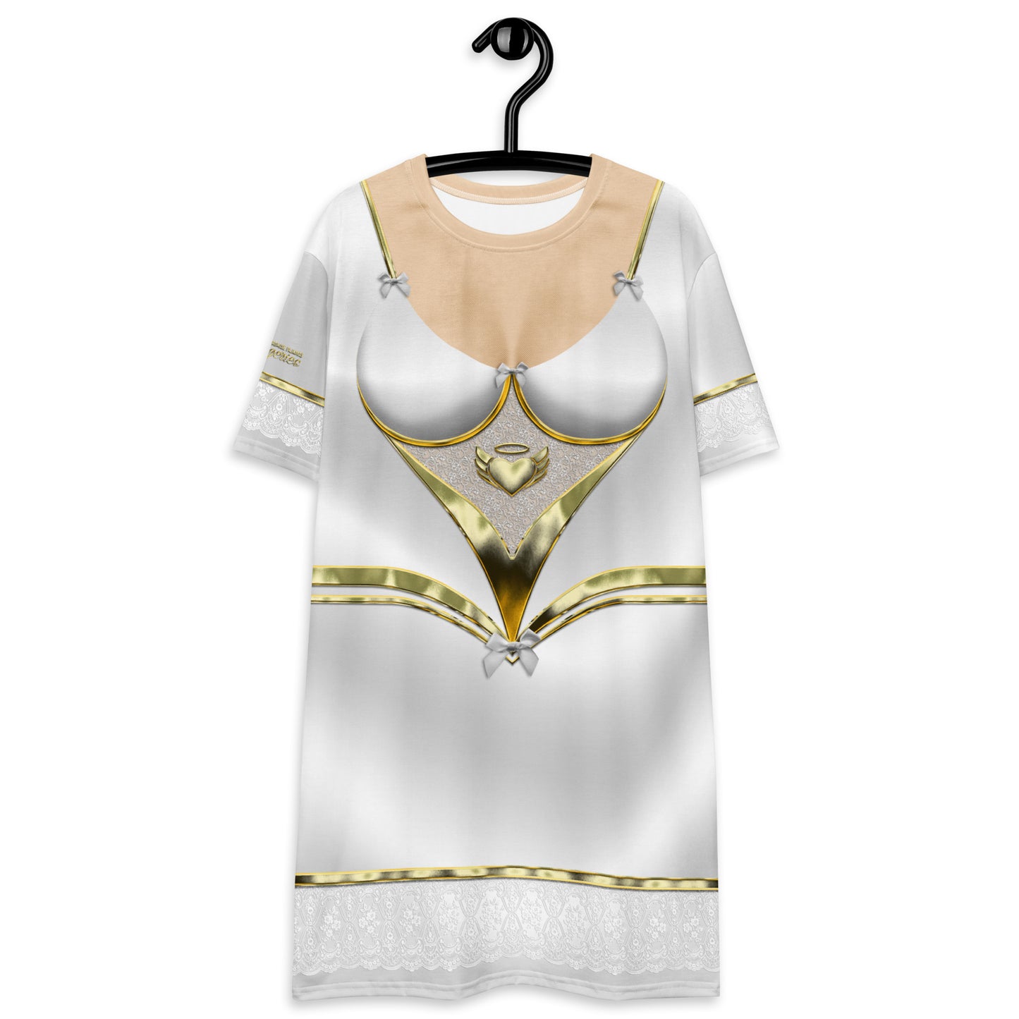 Pajamgeries T-shirt Dress - Good Girl - Ivory