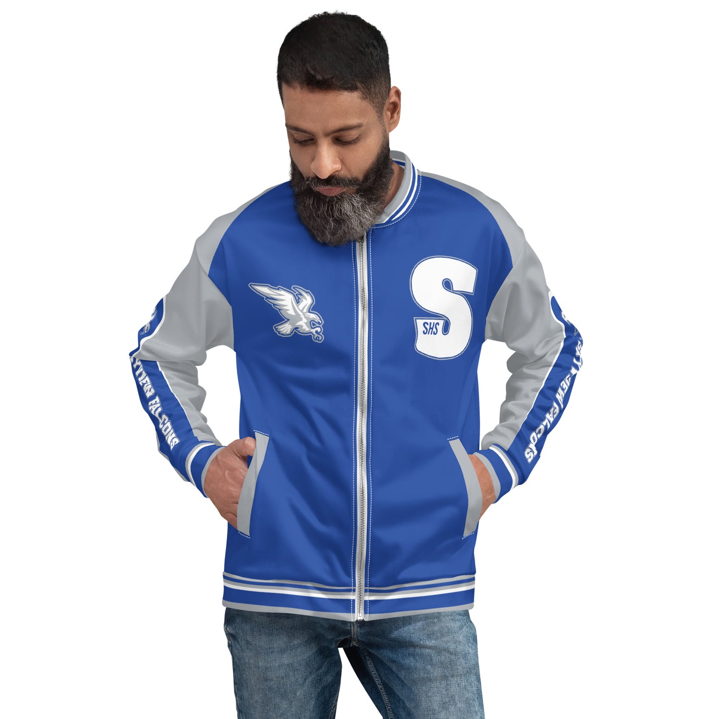 SHS Unisex Bomber Jacket - Skyview Falcons