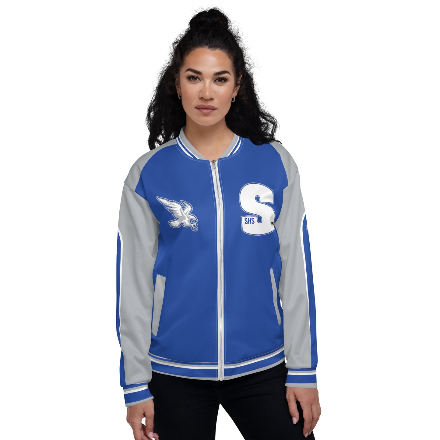 SHS Unisex Bomber Jacket - Skyview Falcons