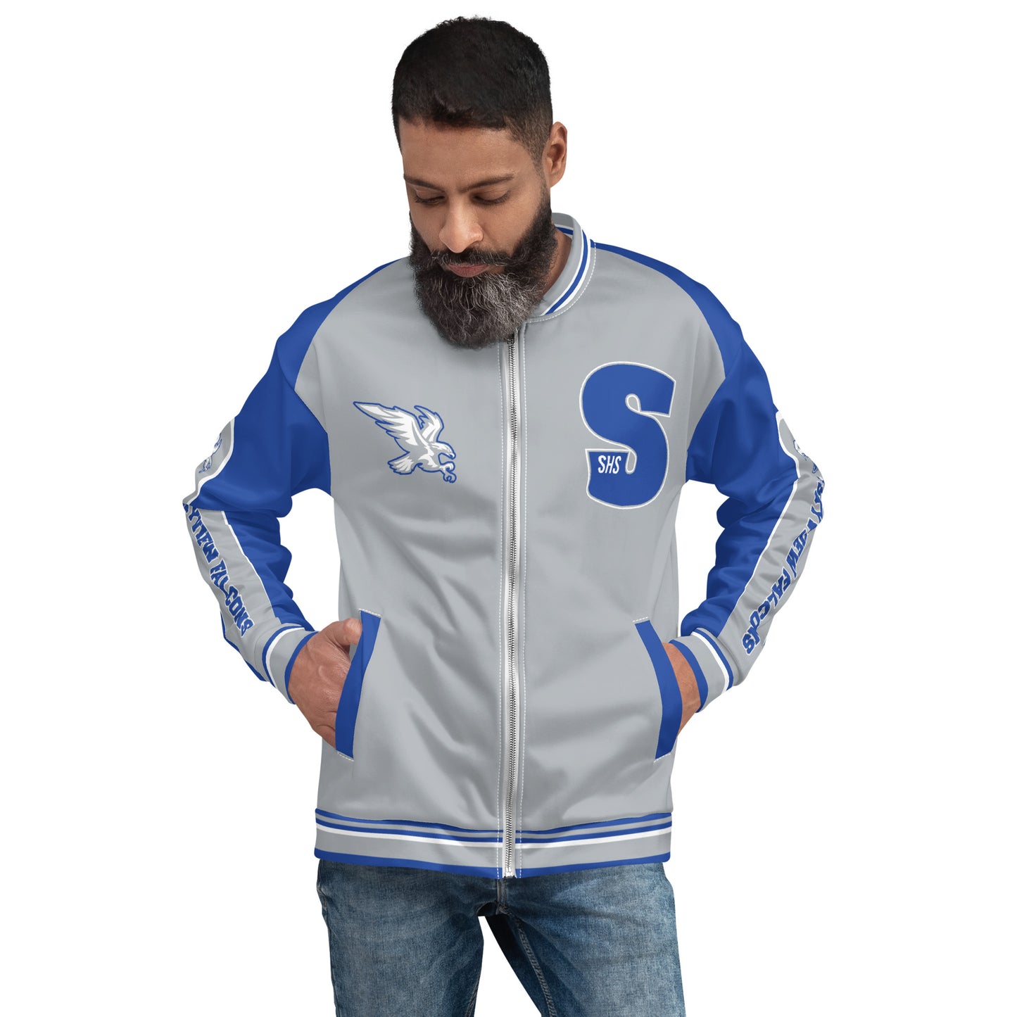 SHS Unisex Bomber Jacket - Skyview Falcons