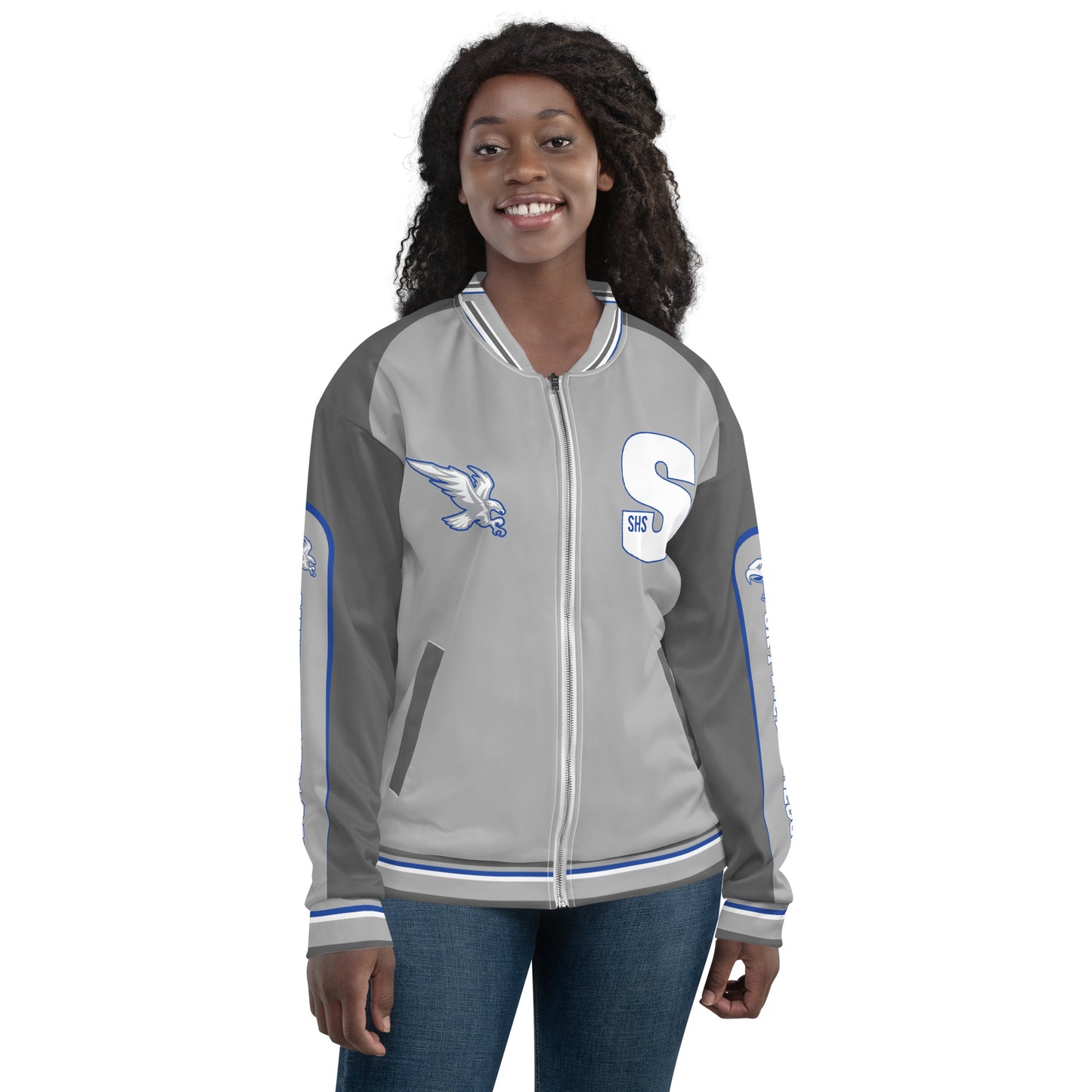 SHS Unisex Bomber Jacket - Skyview Falcons